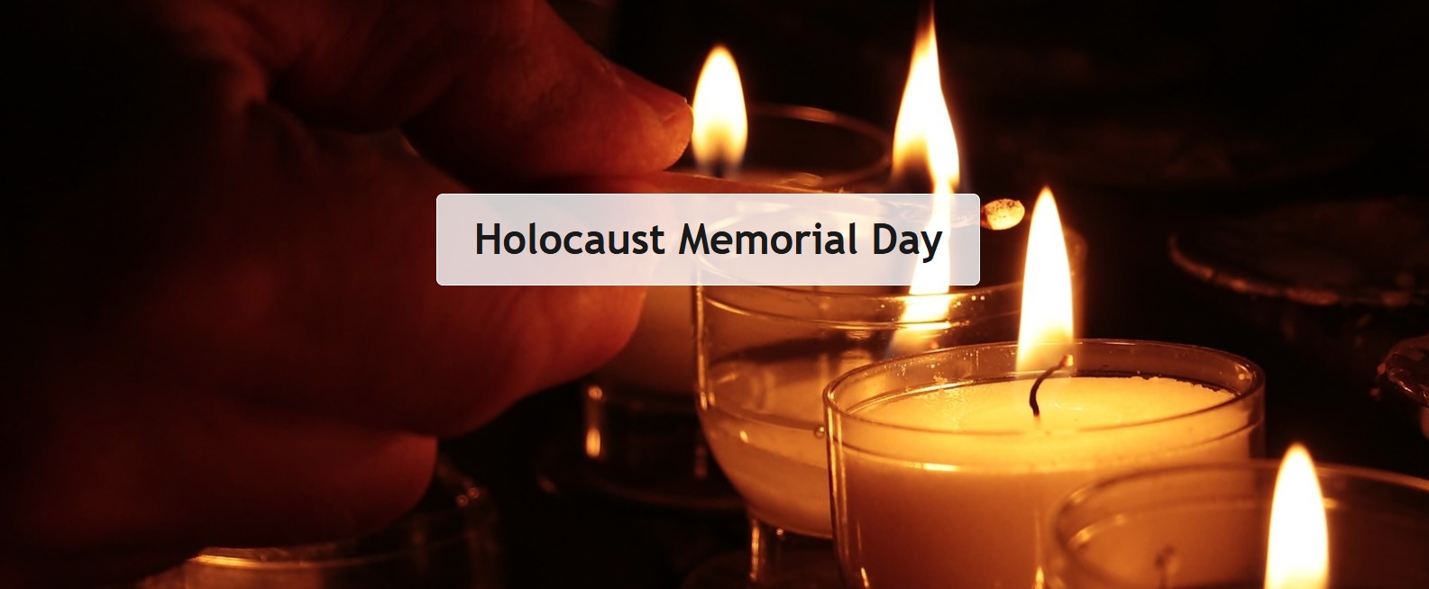 Holocaust Memorial Day 2026 |... - Live Life Aberdeenshire | Facebook