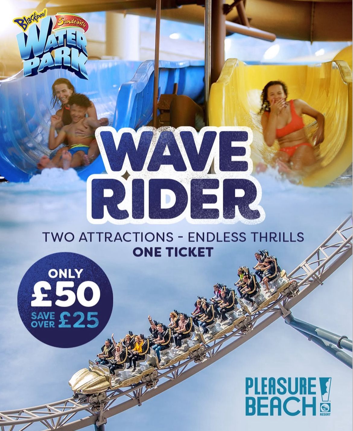Houndshill - Looking for the perfect Blackpool day out? 🌊🎢 Back by ...