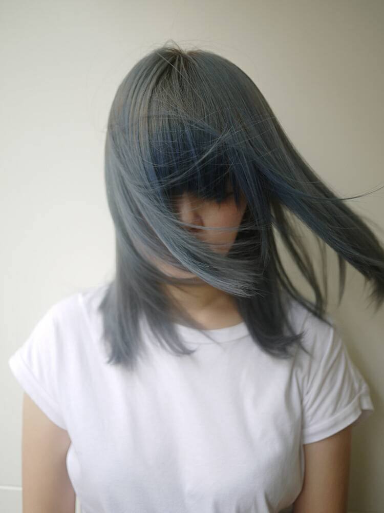 🌈 感謝 Nacre Hair Salon 作品分享 🌈 迷霧感的灰濛色系... - OrganicMode 有機模式