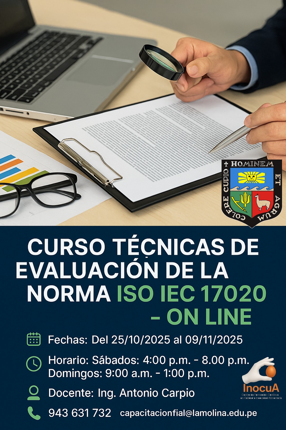 Inocua - 13071 CURSO INTERPRETACION DE LA NORMA ISO/IEC 17025.2017 ...