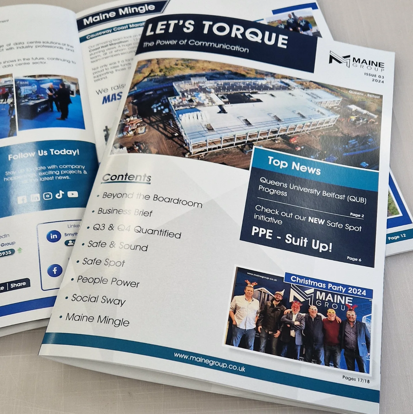 First - Printed Booklets Booklets printed for @maine.group Booklets can ...