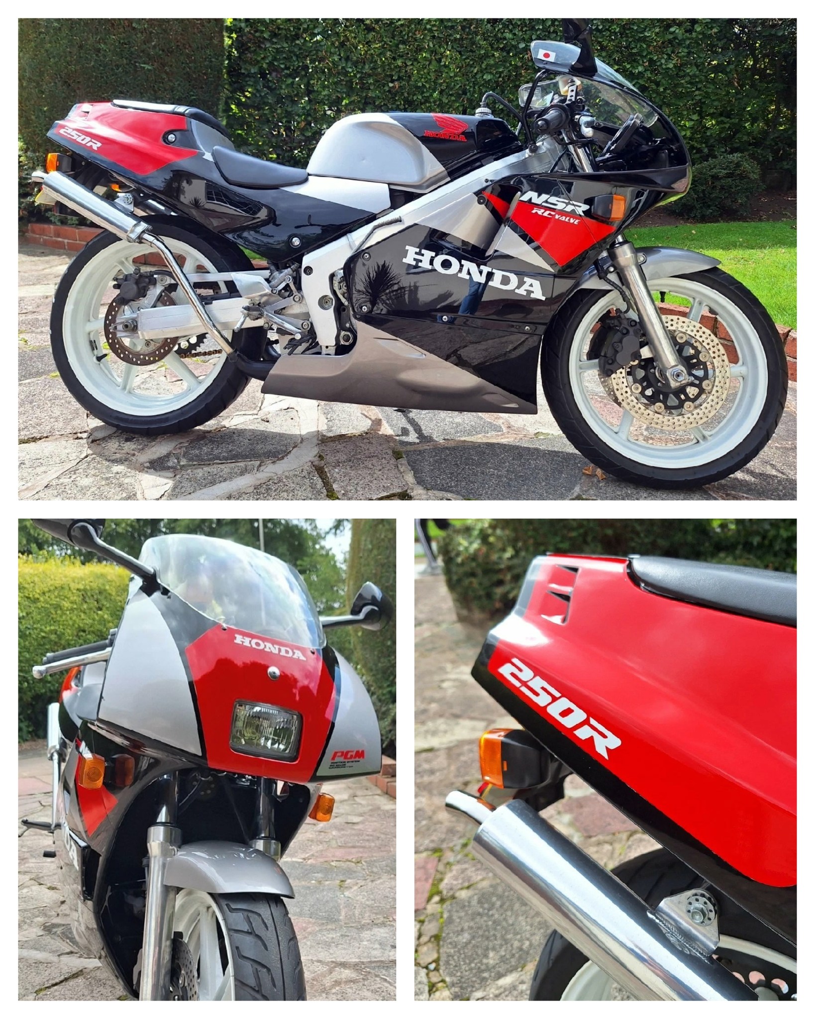 Honda NSR250 MC18. Love these Seed Racing colours and you don't