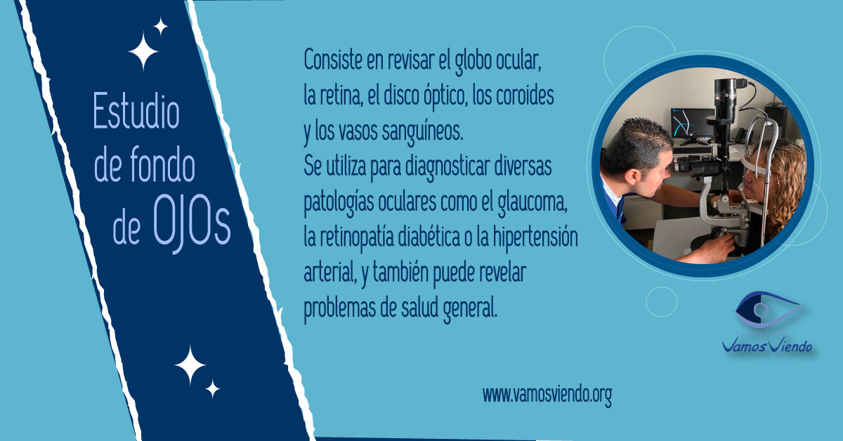 Vamos - #AtenciónOportuna 🤓 👉El Estudio de Fondo de ojo es ...