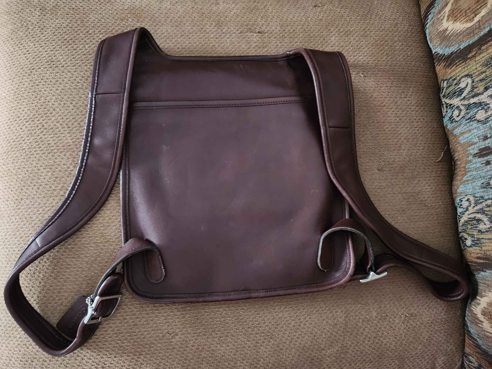 coach hippie slim backpack Small Flap Shoulder Crossbody Bag Vintage Rare Coach Hippie Slim