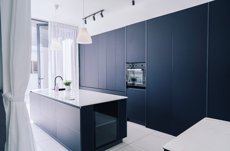 Nest Butler - Aluminium kitchen cabinet coupled with... | Facebook