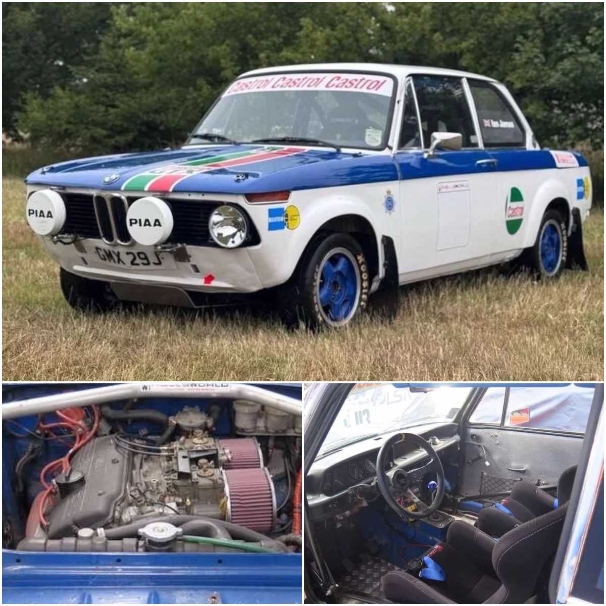 Rally - BMW 2002 Rally Car Details here: https://petrol-heads.uk ...