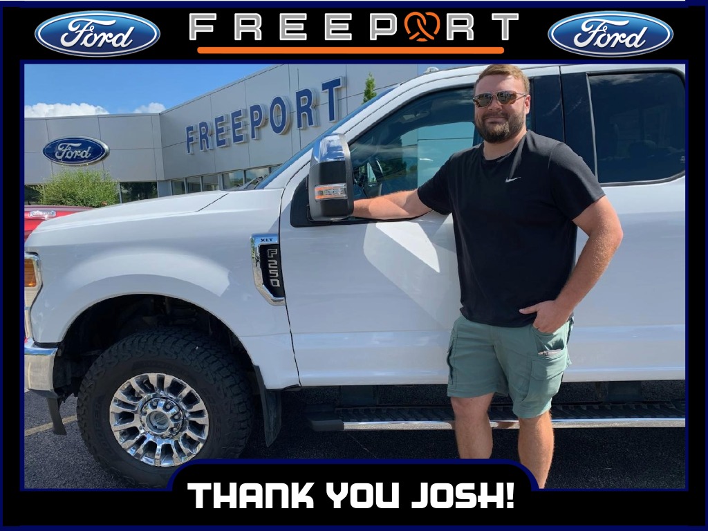 Freeport - 🎉 Congratulations to Josh on his new Ford F-250 Super Duty ...