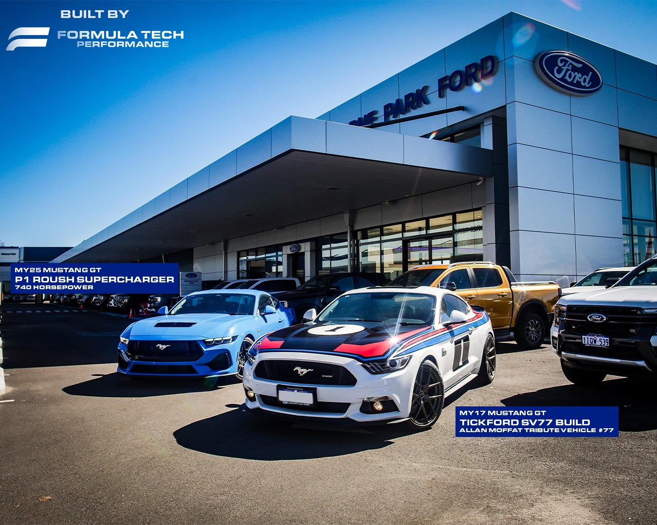 Formula - Old school meets new school. 💙 MY25 Mustang GT – 740HP P1 ...