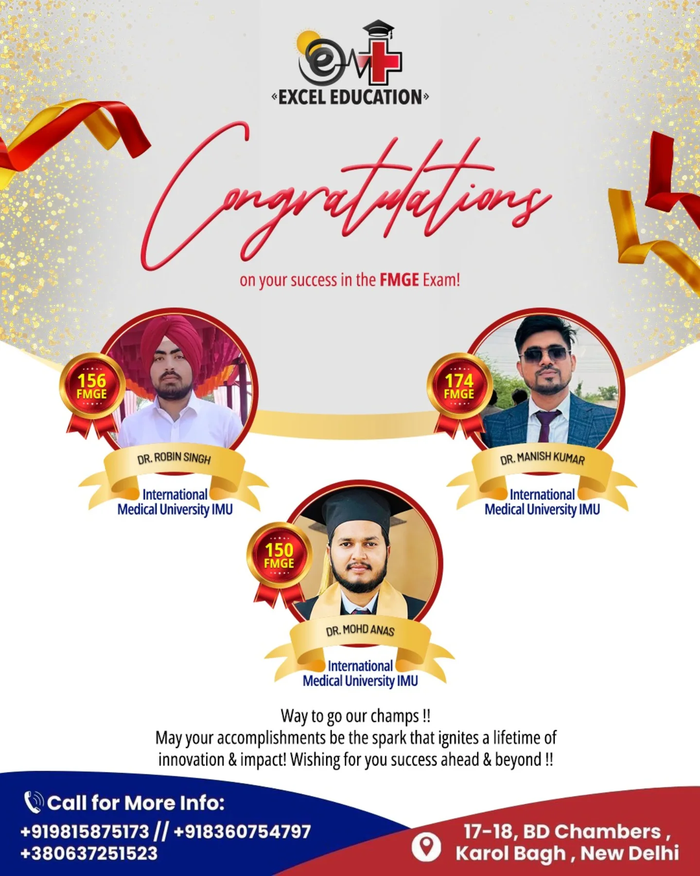 🎉 Congratulations to Our Brilliant... - Excel Education Group | Facebook