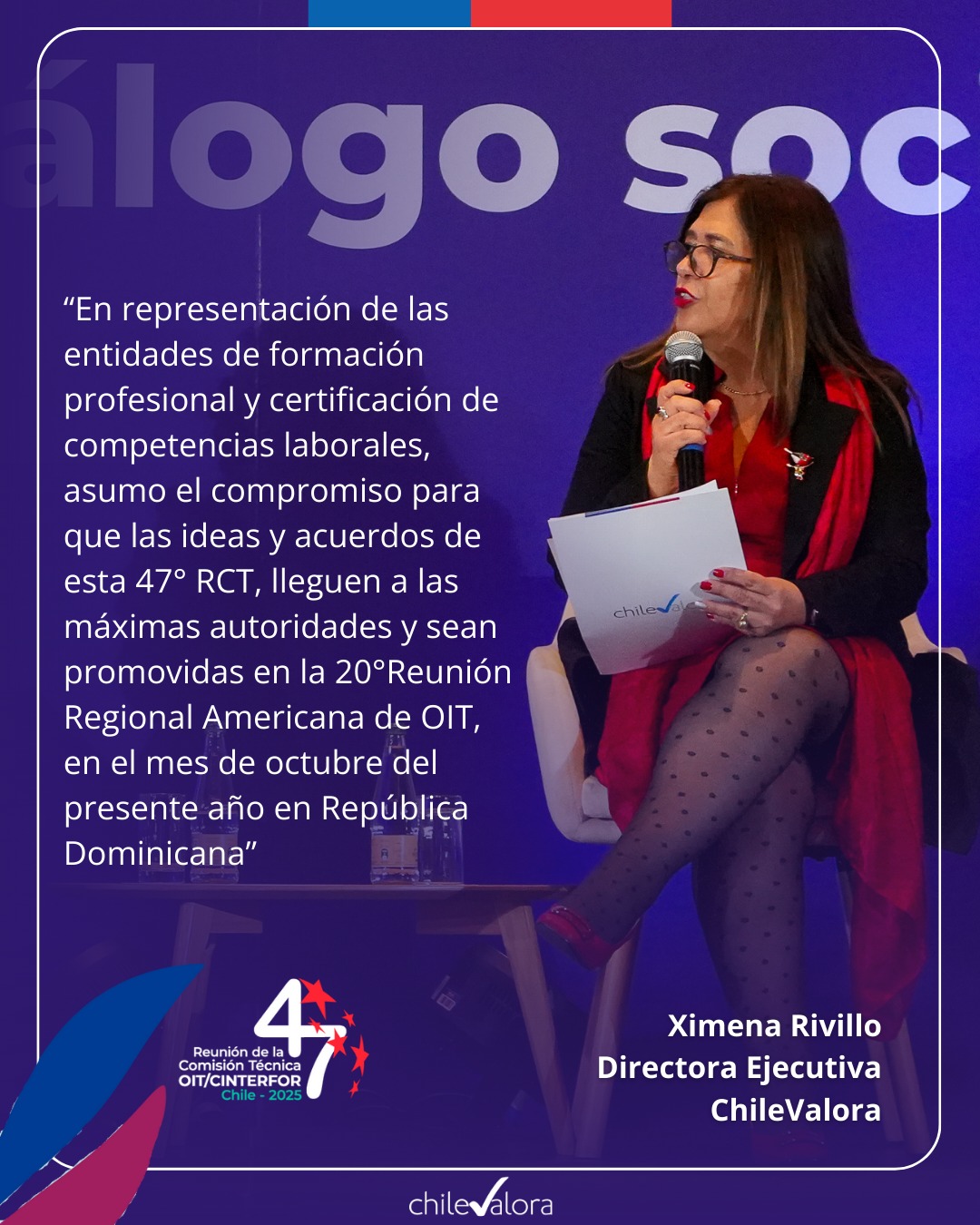 ChileValora - Directora ejecutiva de #ChileValora, Ximena... | Facebook