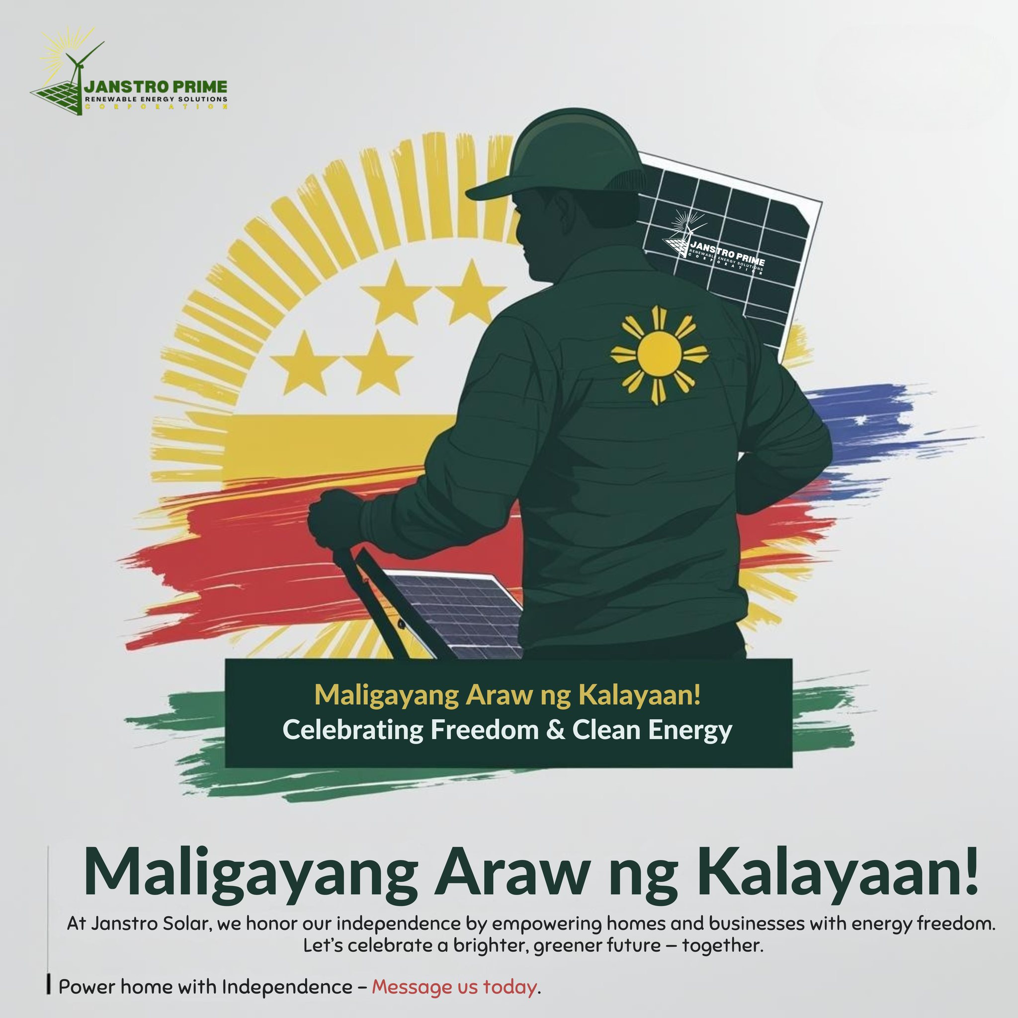Janstro - Maligayang Araw ng Kalayaan! Today, we honor the strength ...