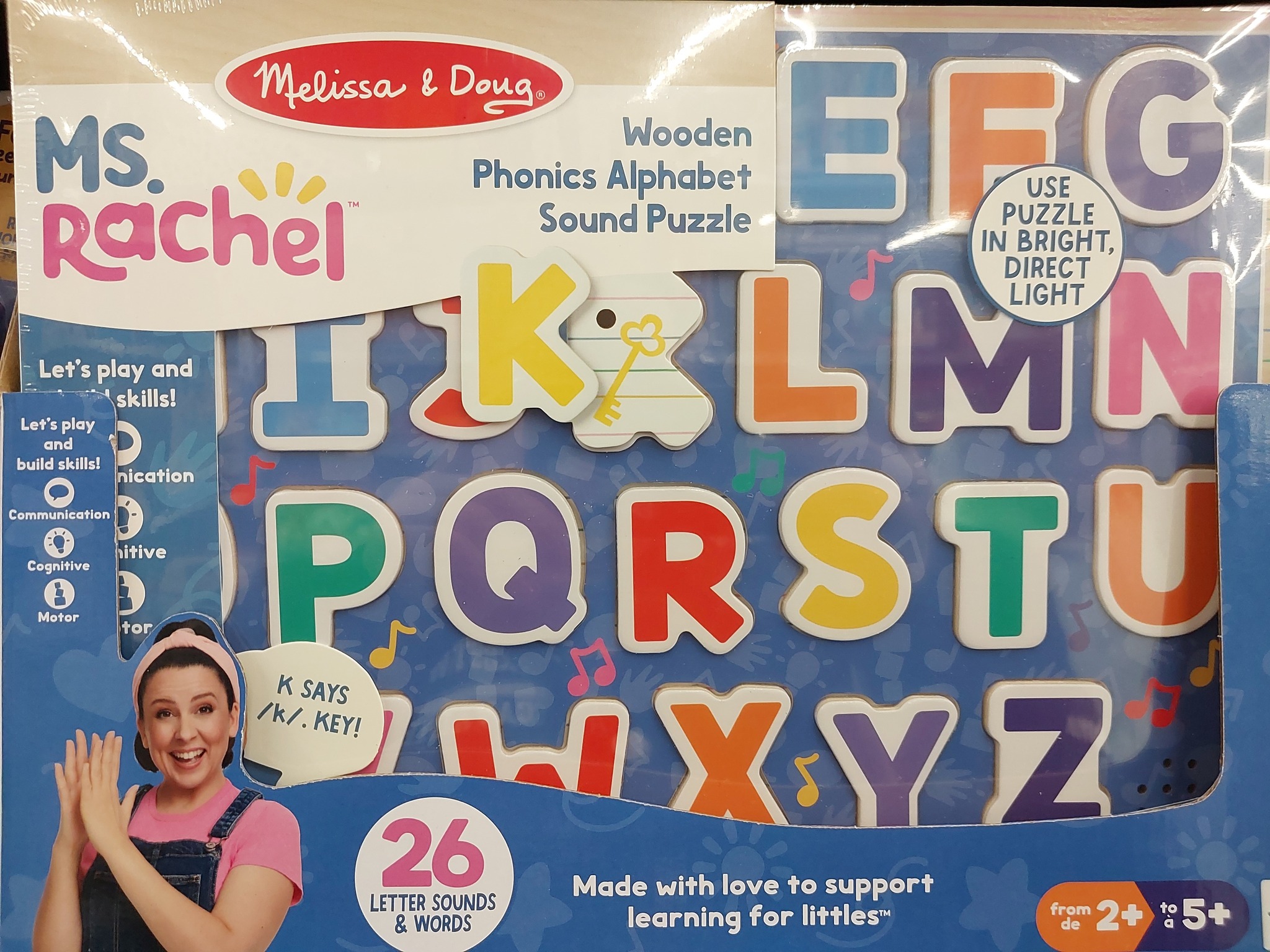 Walmart - We have the viral Wooden phonics alphabet set by Ms. Rachel ...