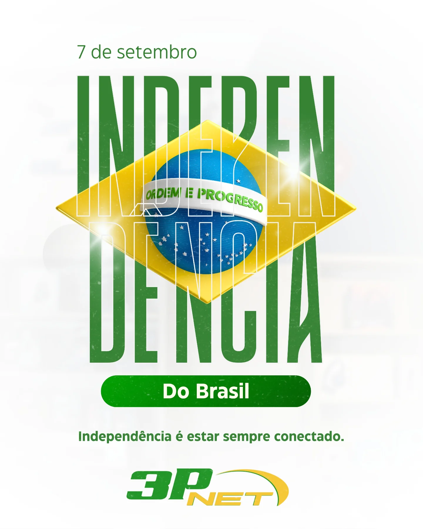 💚💛 Neste 7 de setembro, celebramos a... - 3PNET Informática | Facebook