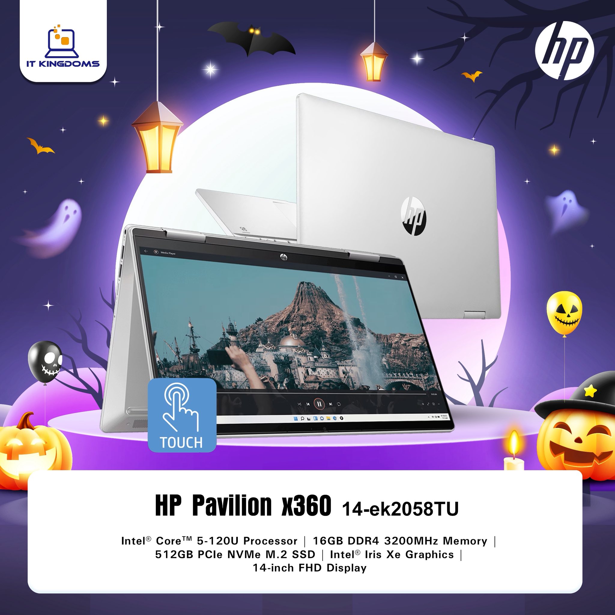 IT - HP 15-fd0344TU (i3 13th Gen) Intel(R) Core(TM) i3-1315U@1.2GHz ...