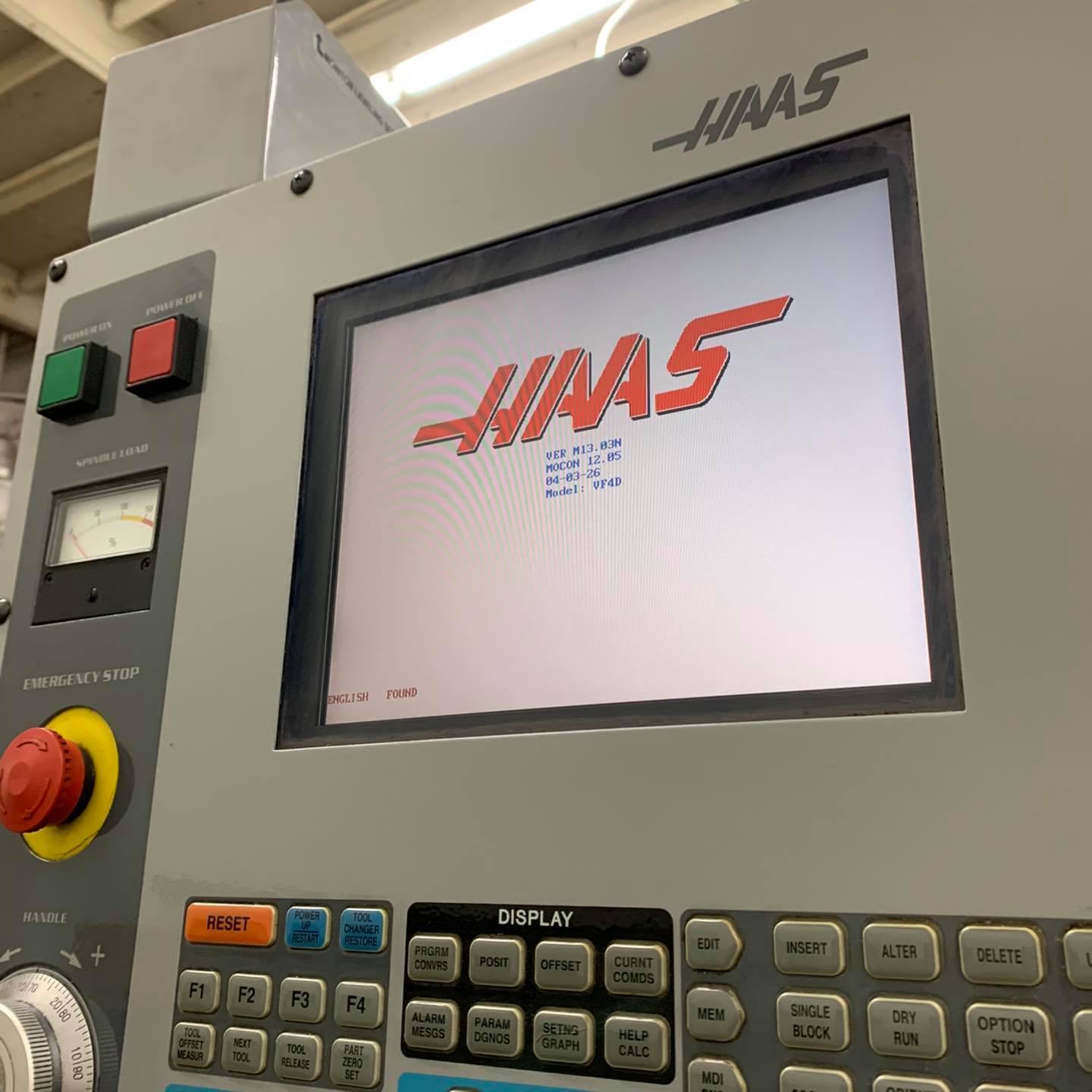 CLF Research - Powered up! So far we have the Haas VF-4... | Facebook