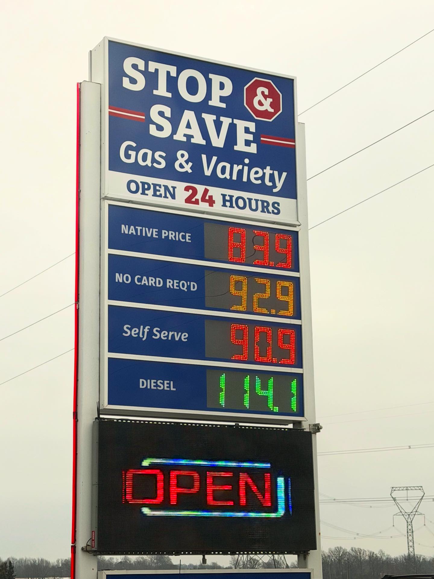 Today’s prices! ⛽️🎅🏼 ️... - Stop & Save Gas & Variety | Facebook