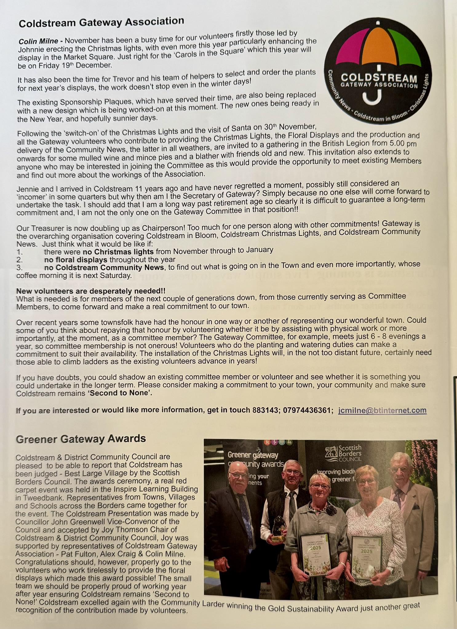 Coldstream Noticeboard | Facebook