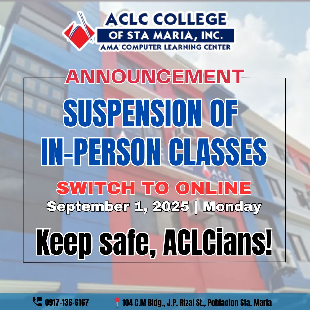 ACLC College of Sta. Maria... - ACLC College of Sta. Maria