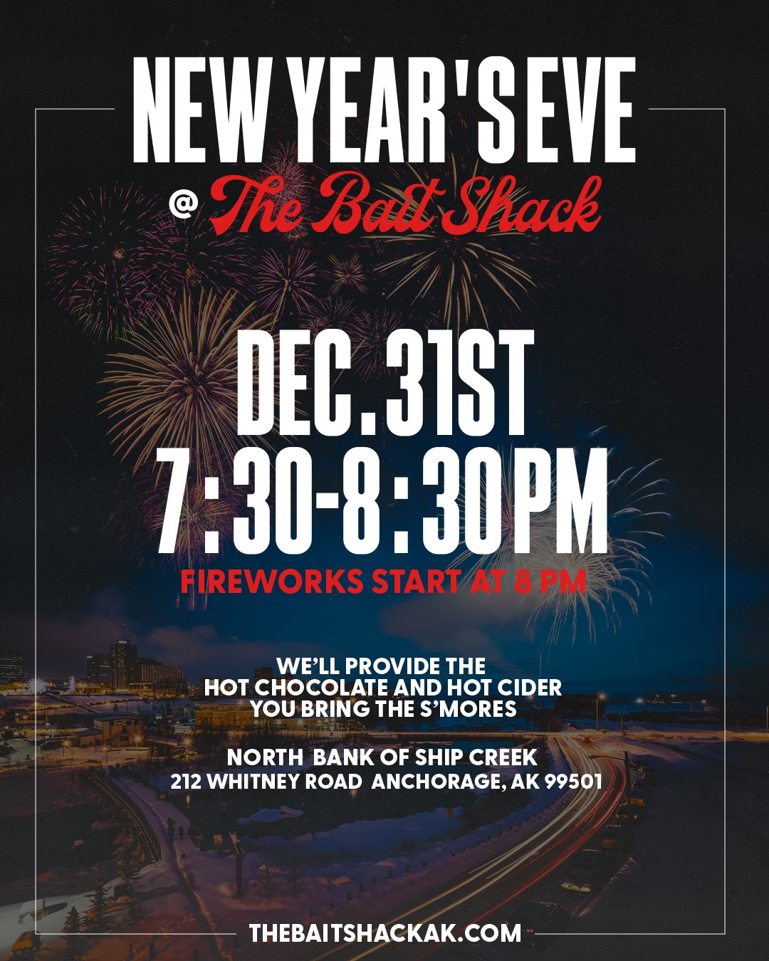 New Year's Eve at The Bait Shack