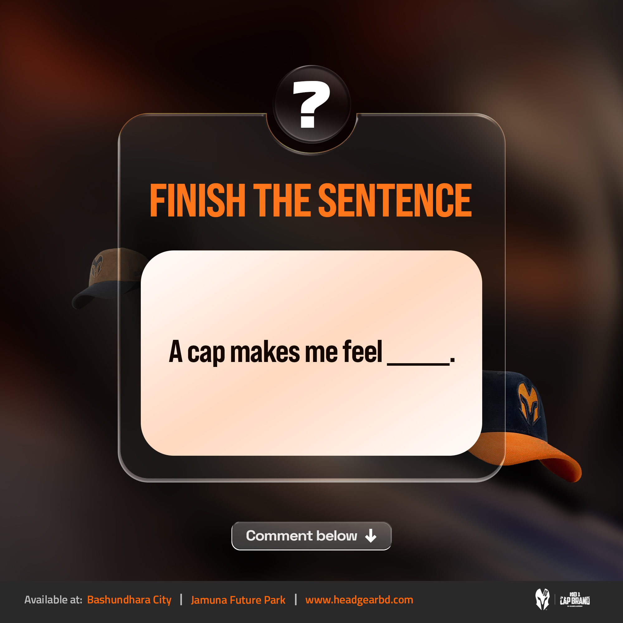 HEAD - Let’s hear your thoughts today. Finish the sentence and drop it ...