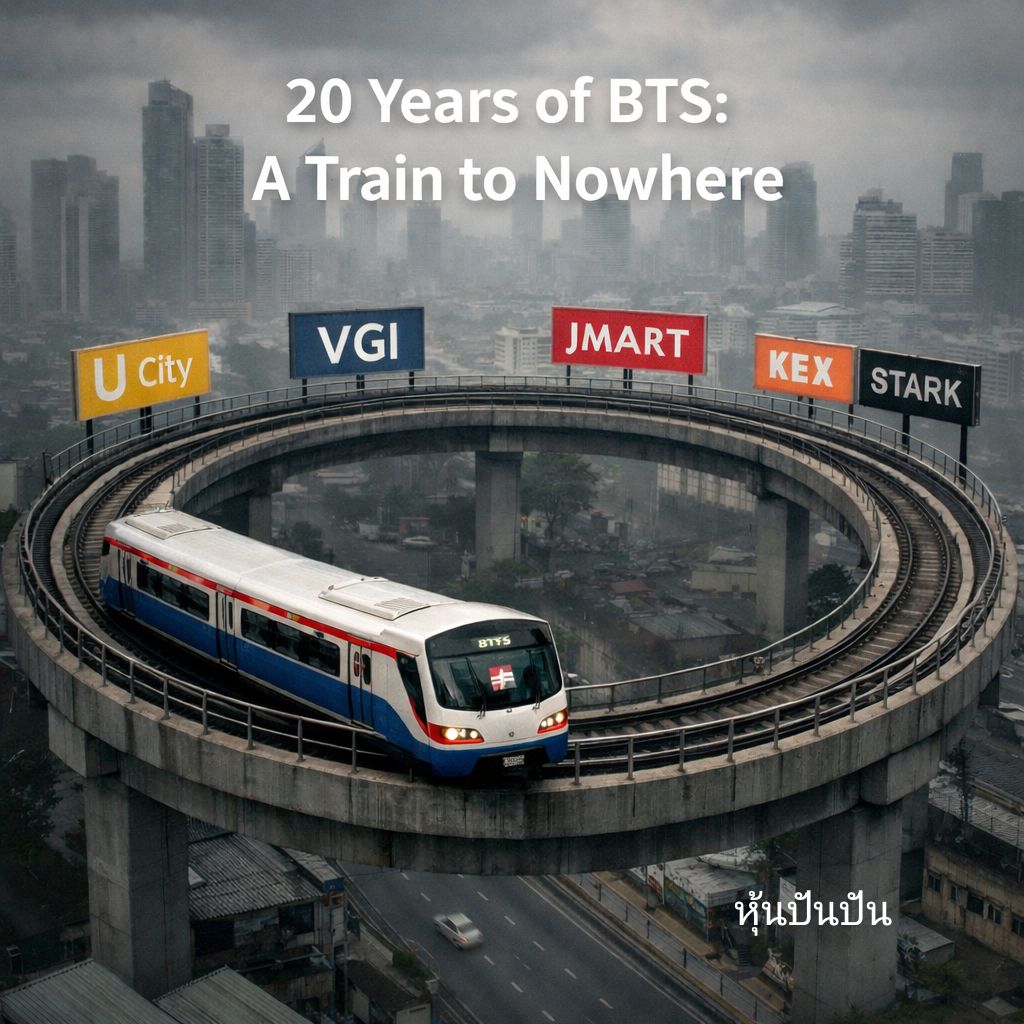 หุ้นปันปัน - จักรวาล BTS: รถไฟฟ้าที่ยังหลงทางกว่า 20 ปี... | Facebook