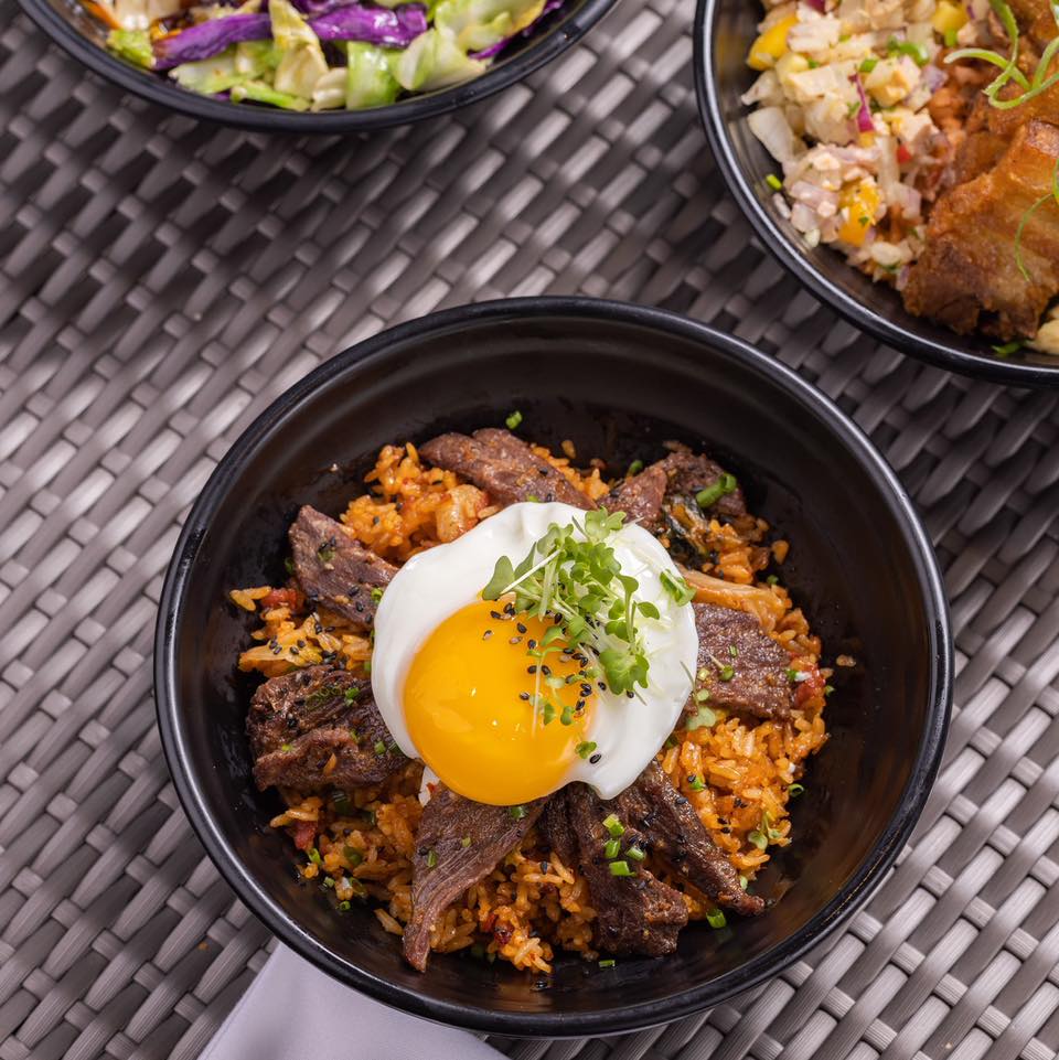 Fig - Make your day flavor-packed with our kimchi fried rice crowned ...