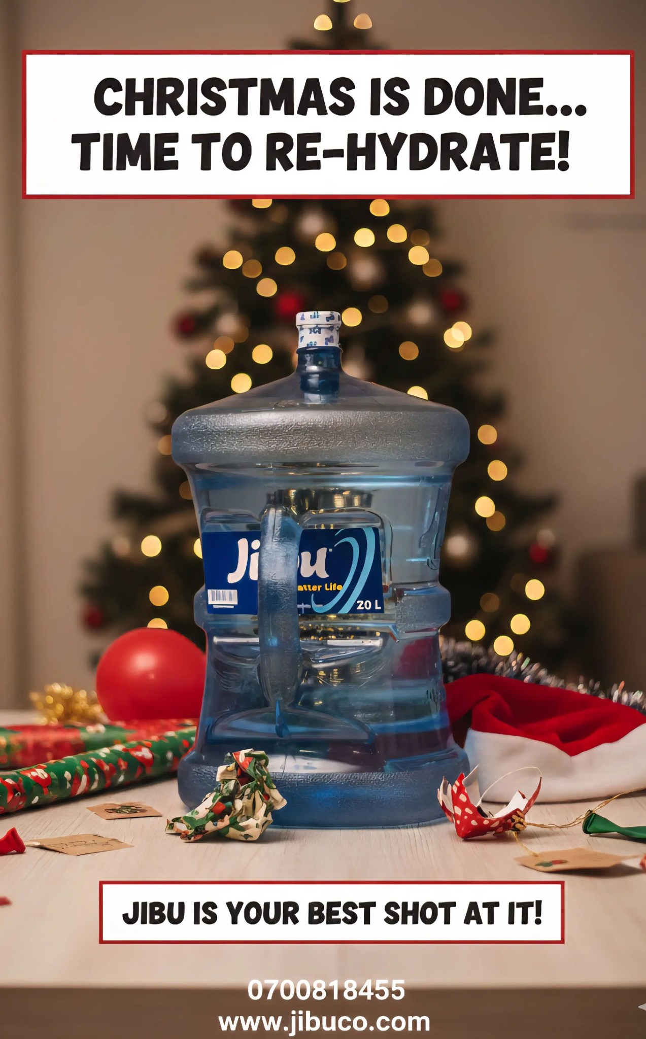 Hydrate before the body asks  We are a call away you can also  