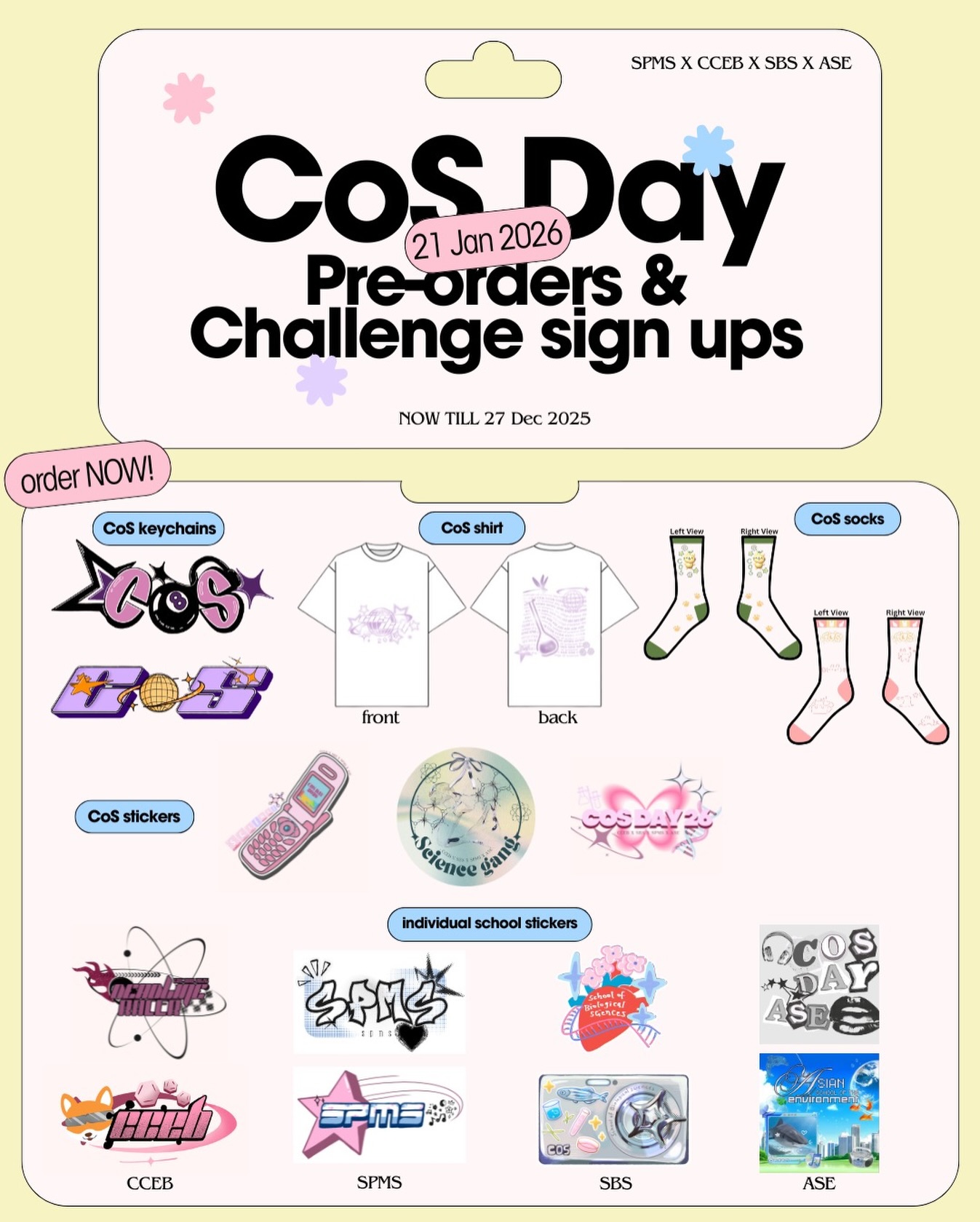 NTU - 🎉 CoS DAY 2026 — PRE-ORDERS & CoS CHALLENGE SIGN-UP OPEN! 🔬 Get ...