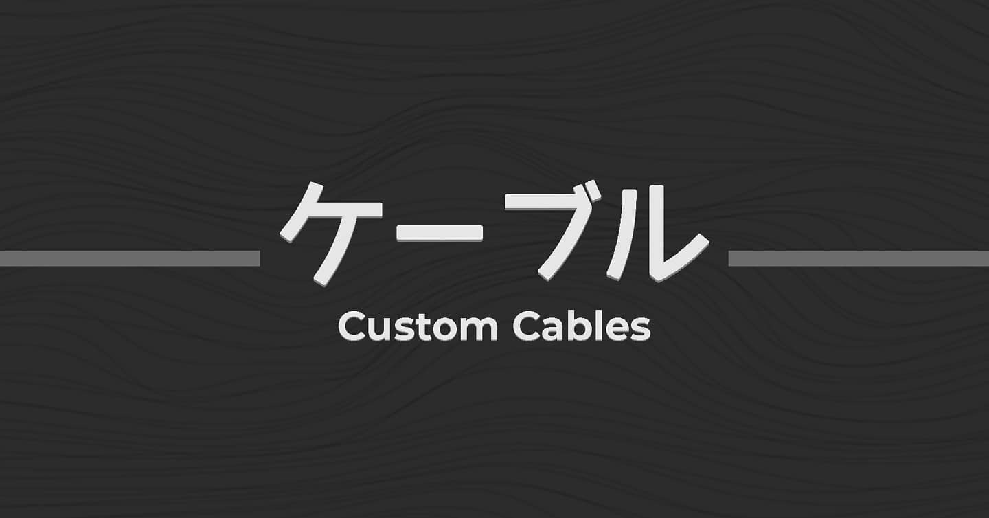 Kēburu - Bespoke Artisan Cable maker from the Philippines. Round out ...