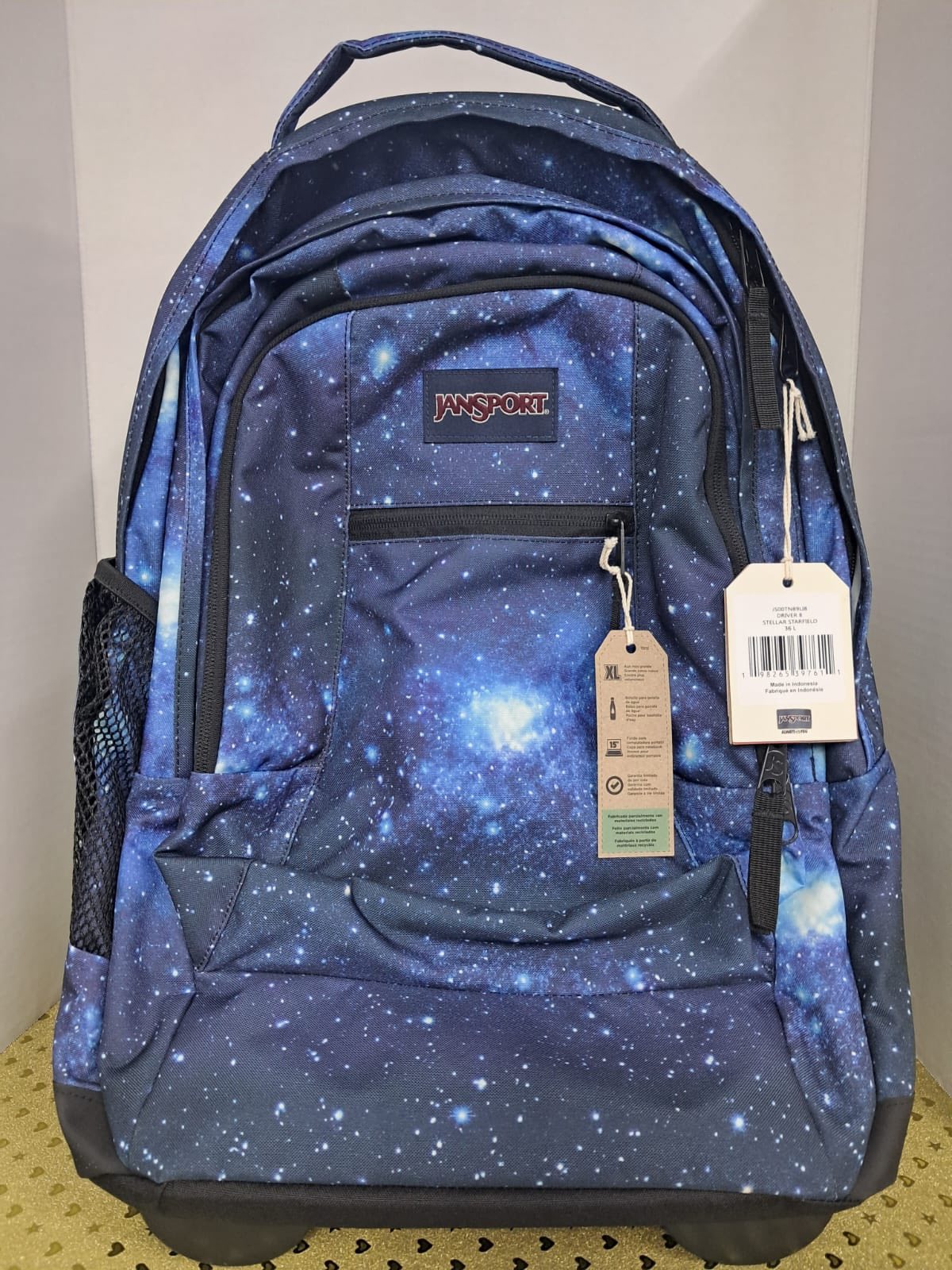 canvas leather backpack factory Vintage Blue & Colors:White/Blue Top carry handle with EOFY26 Shakespeare Agility Size 25