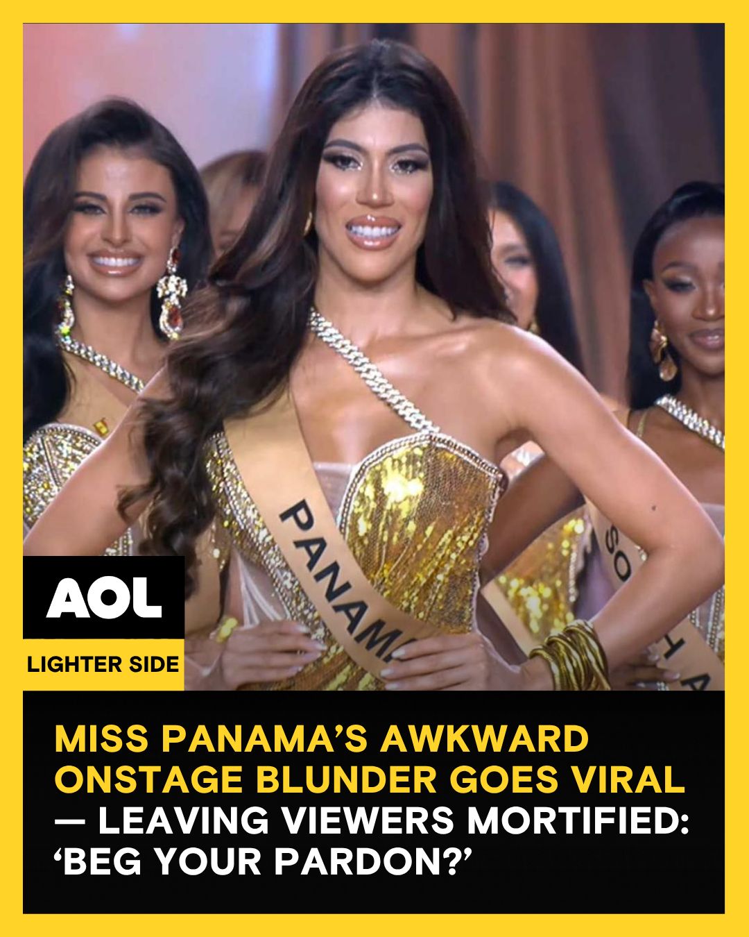 AOL - 😬 Awkward. A confusing moment ruined the celebration for one ...