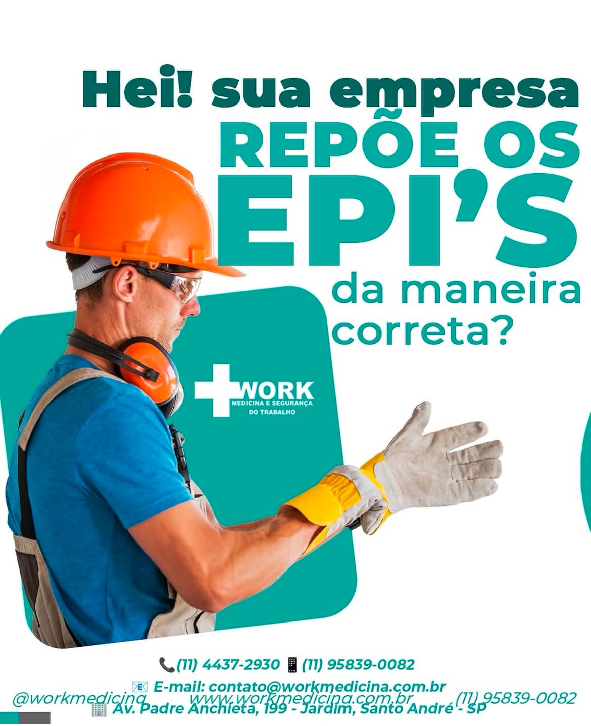 Sua empresa repõe... - Work Medicina e Segurança do Trabalho | Facebook