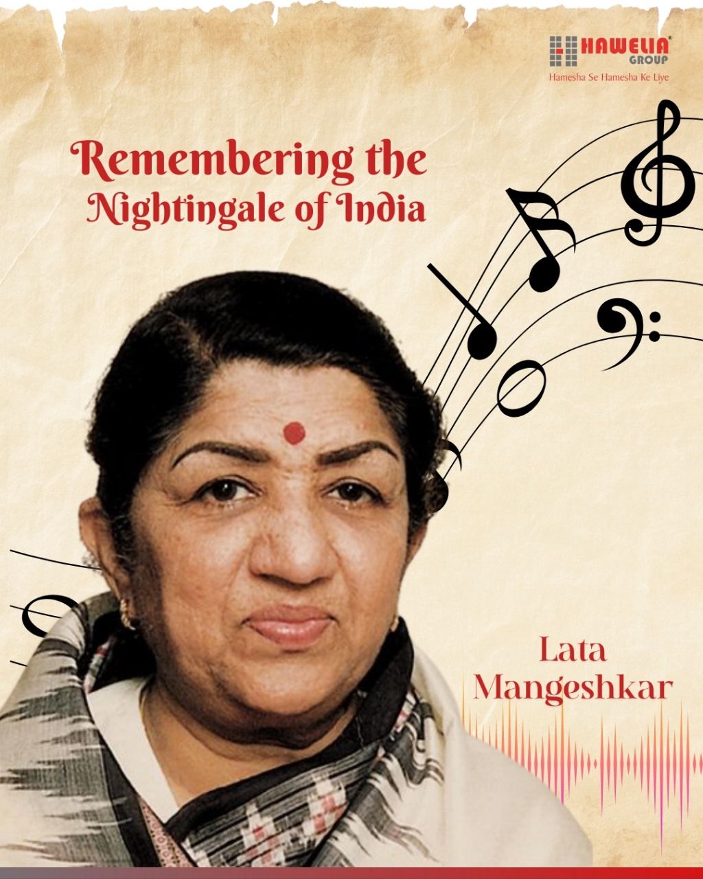 HAWELIA - Remembering the Queen of Melody, Lata Mangeshkar. A voice ...