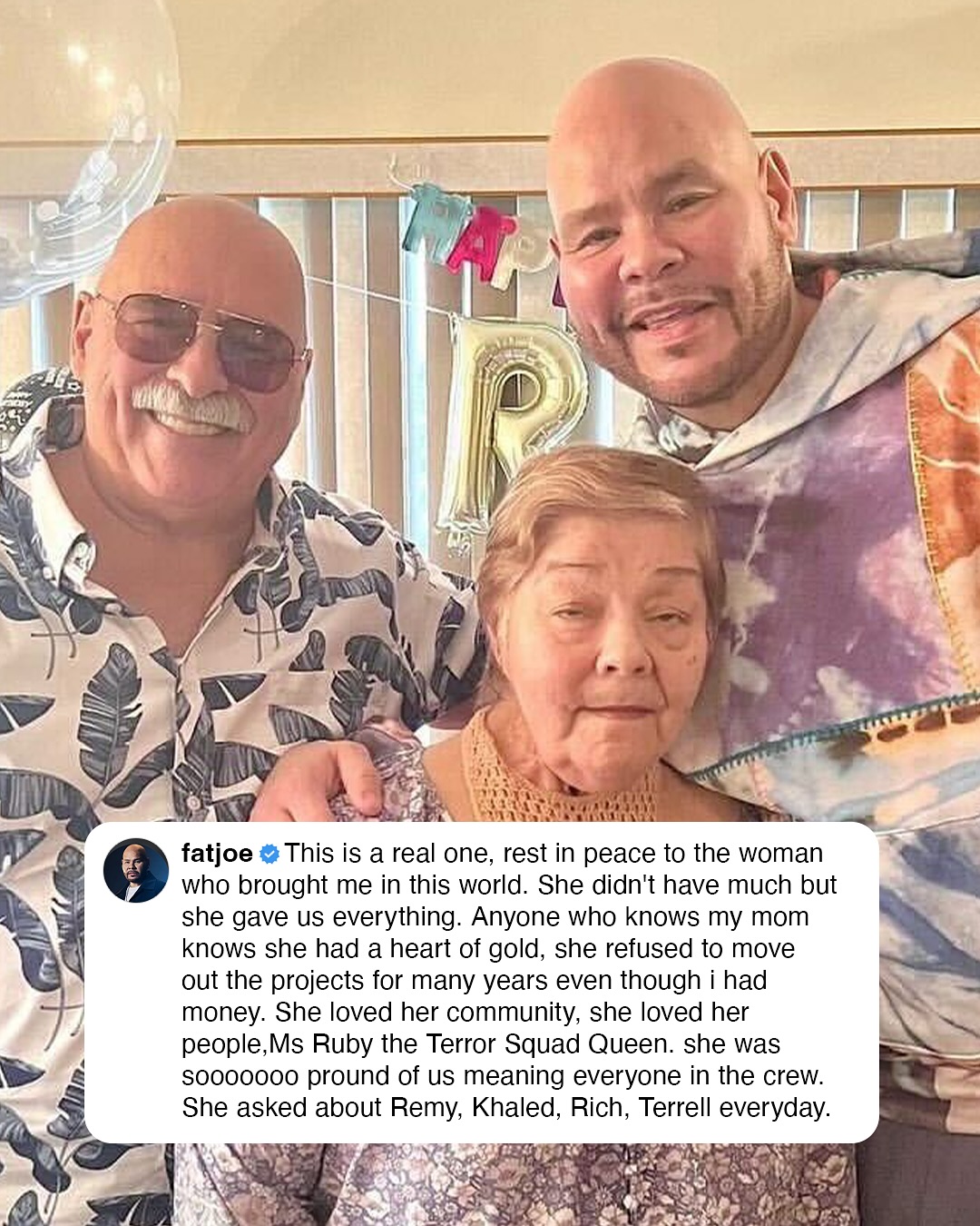 Complex - Our thoughts and prayers are with Fat Joe and... | Facebook