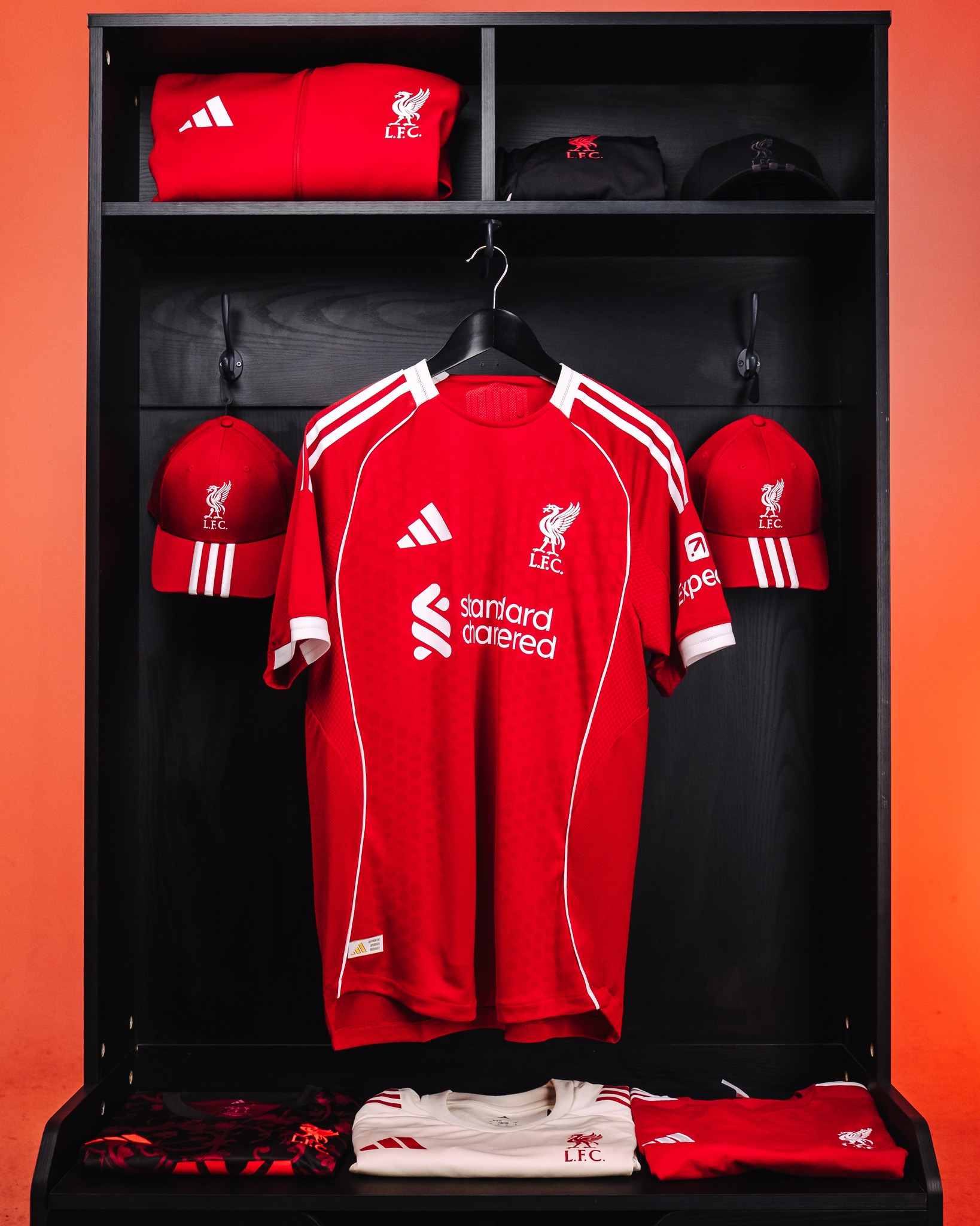 Proud to be a Red from head to toe. Introducing the first New