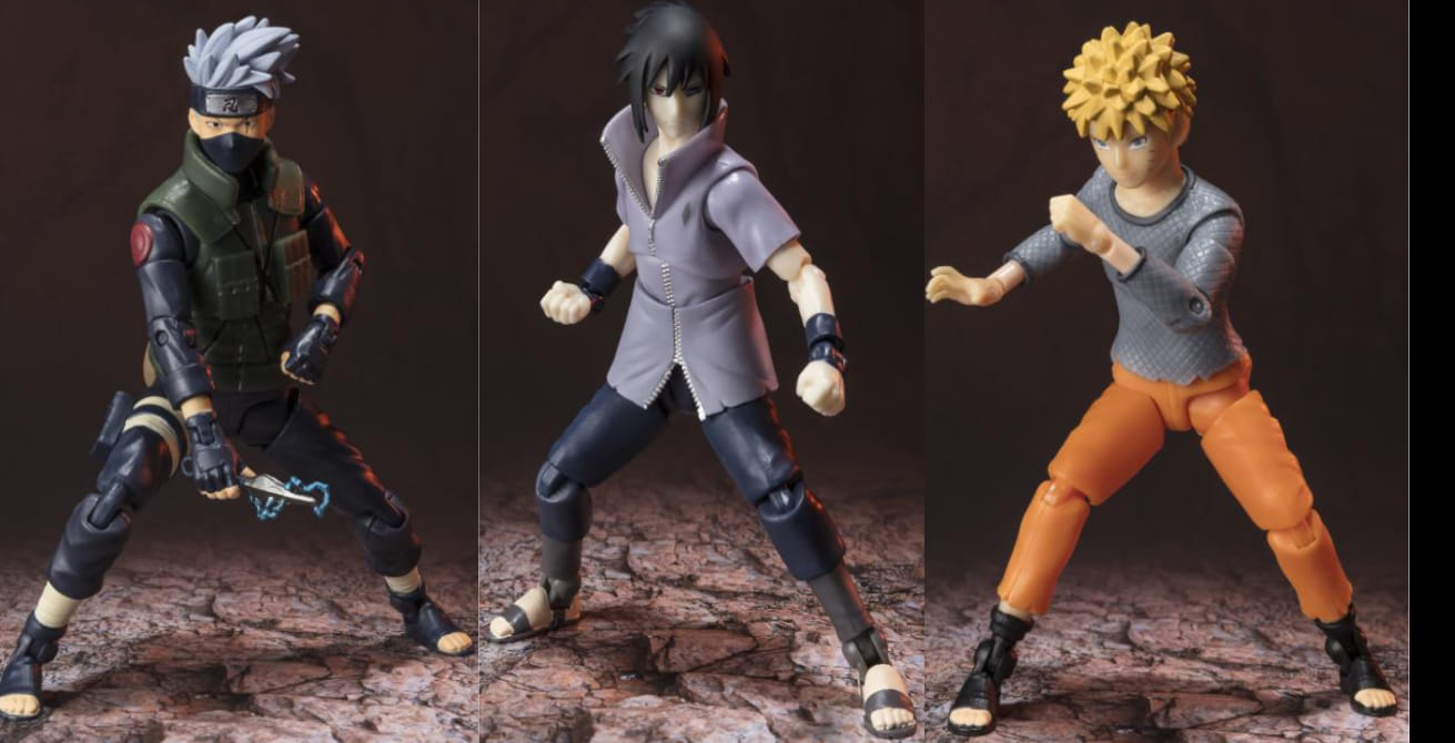 The S.H.Figuarts Naruto line is now available on Premium Bandai 