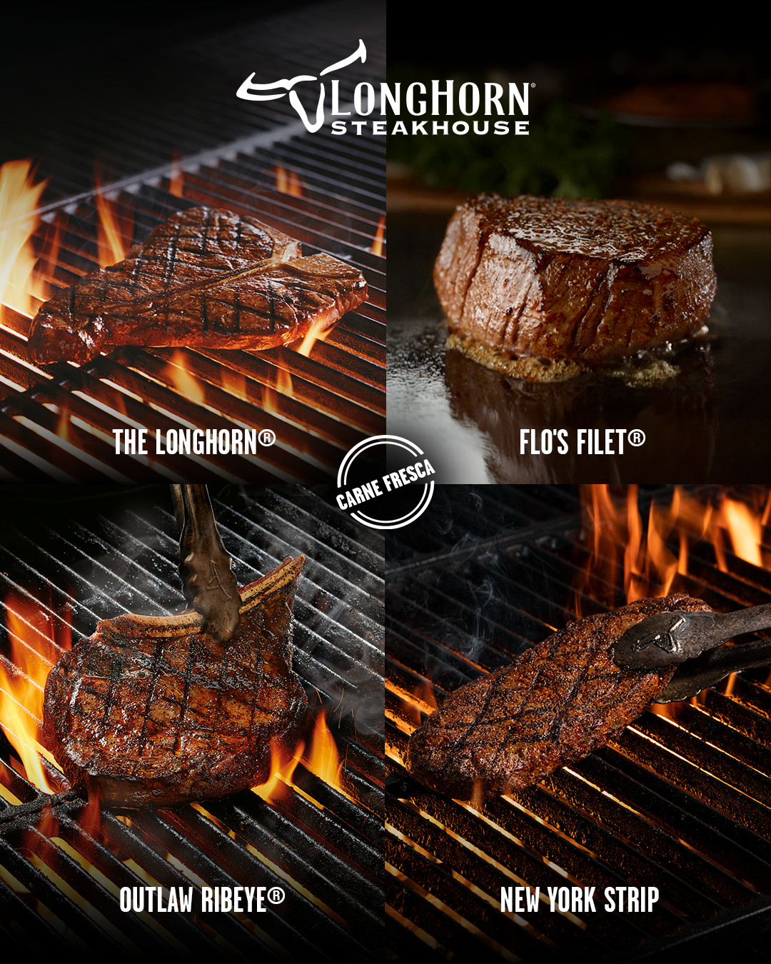 LongHorn Salmon: fresco, cortado... - LongHorn Steakhouse PR | Facebook