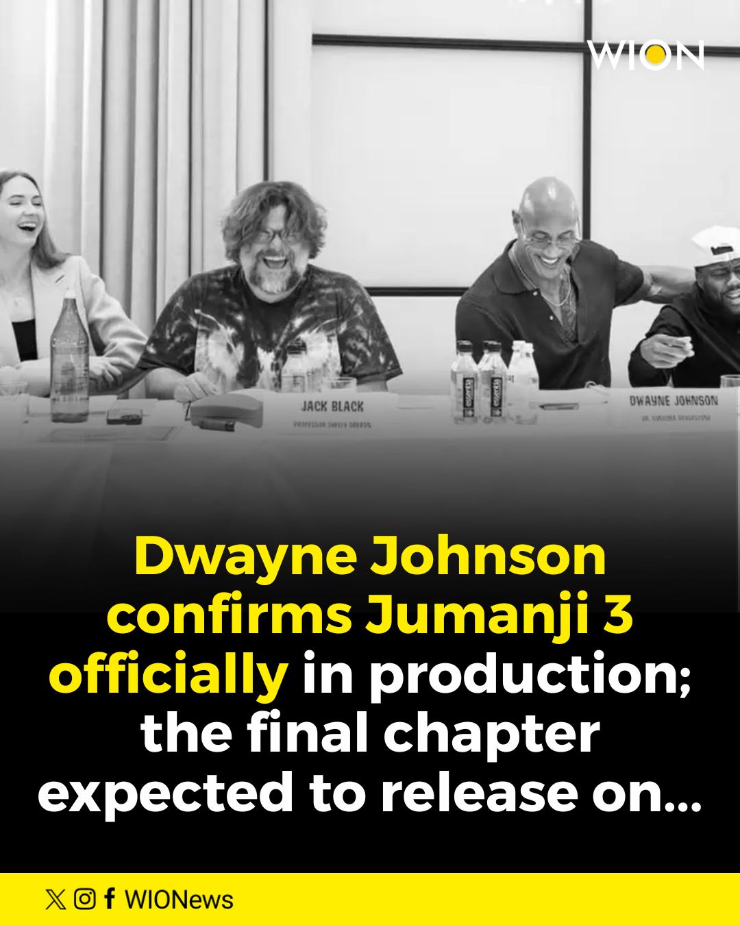 WION - Dwayne 'The Rock' Johnson has given his fans another reason to ...