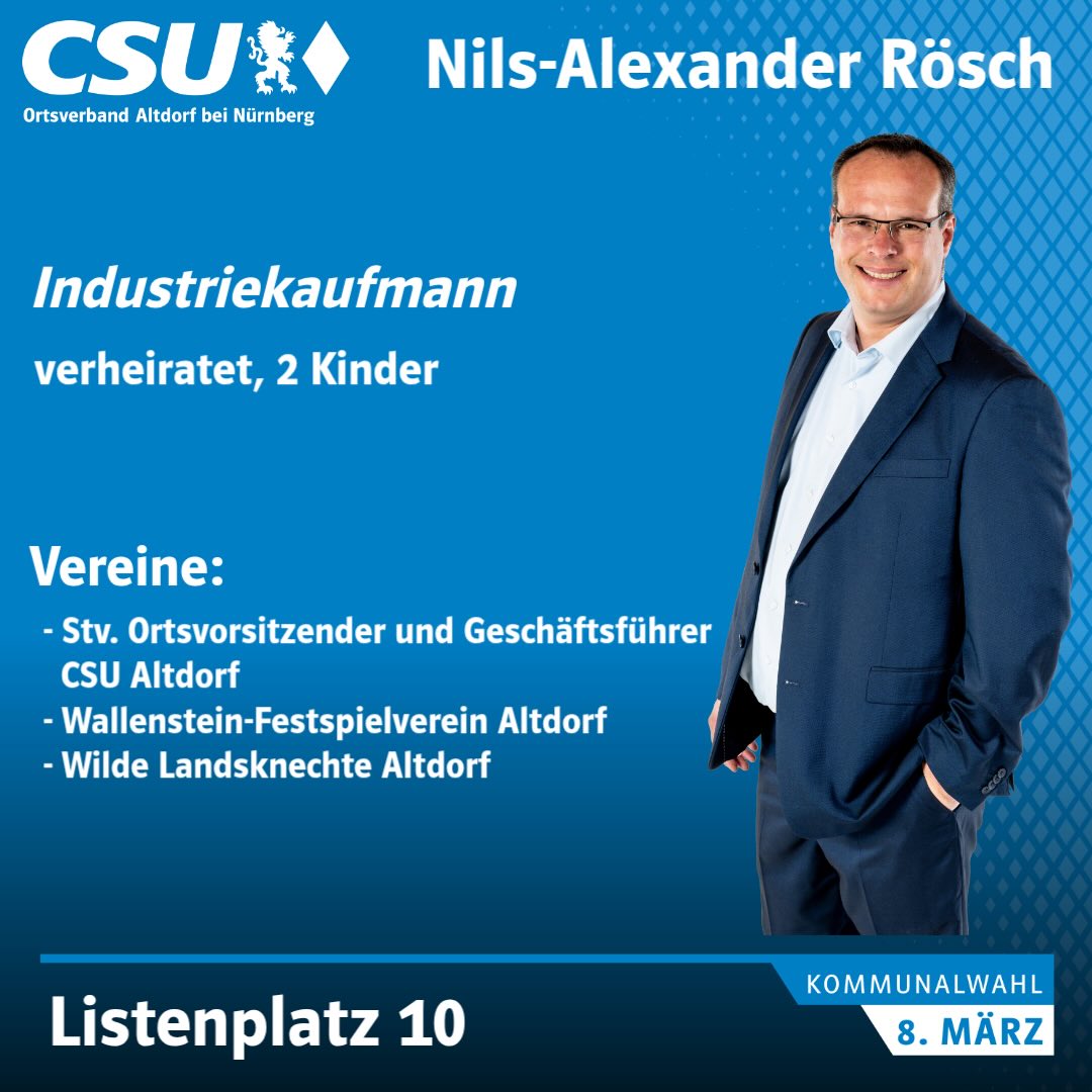 👉 Unsere Kandidatinnen und... - CSU Altdorf b. Nbg. | Facebook