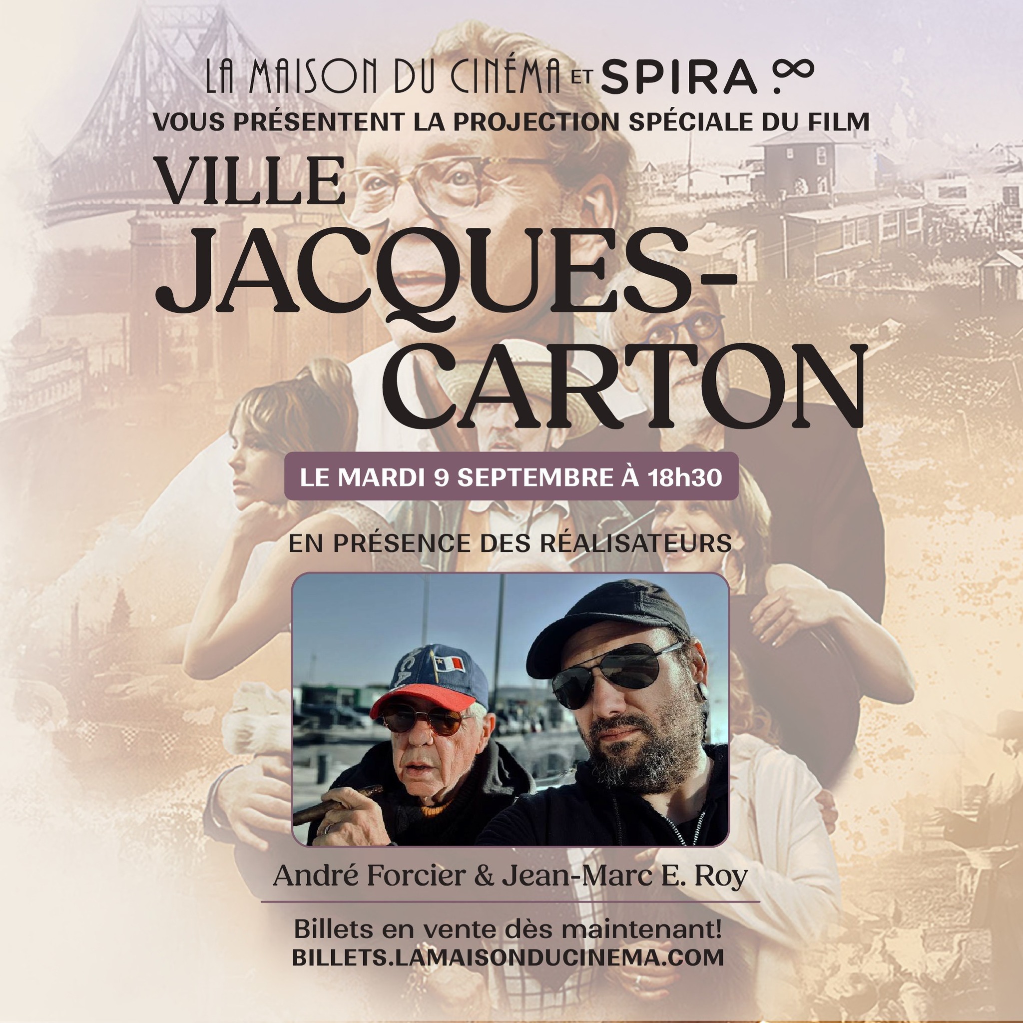 La - Projection spéciale de VILLE JACQUES-CARTON en présence d’André ...