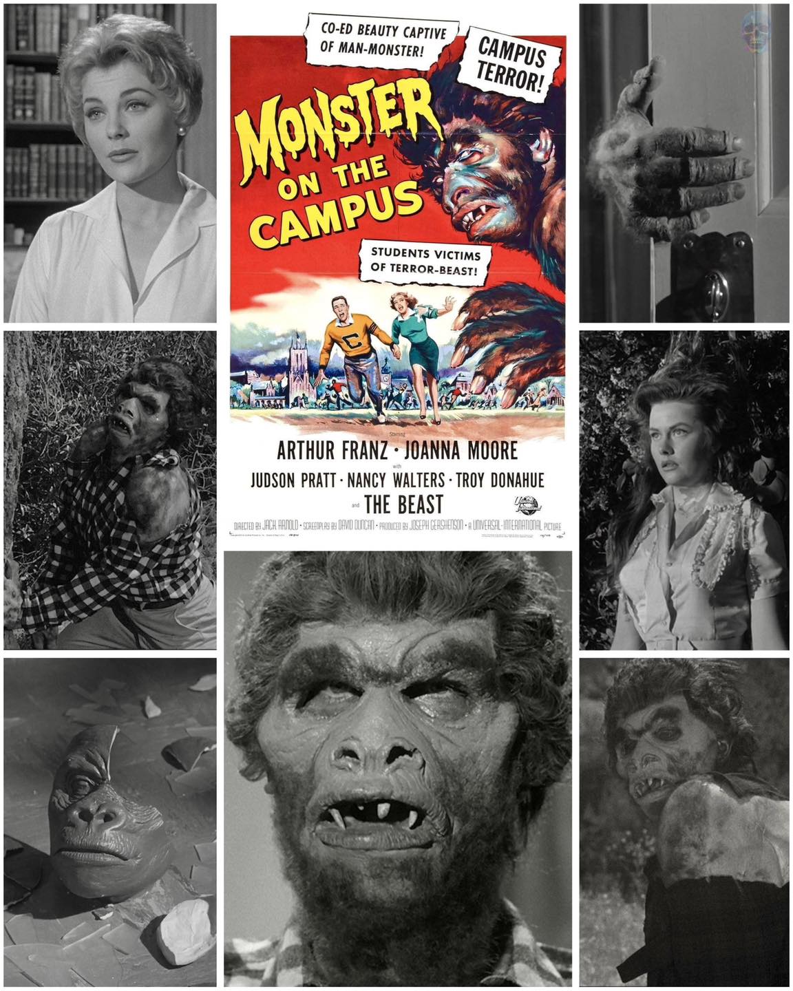On - On December 17, 1958 “Monster on the Campus” was released in ...