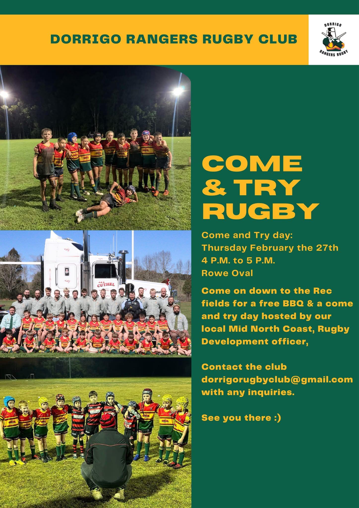 Dorrigo Rangers Rugby Club | Dorrigo NSW