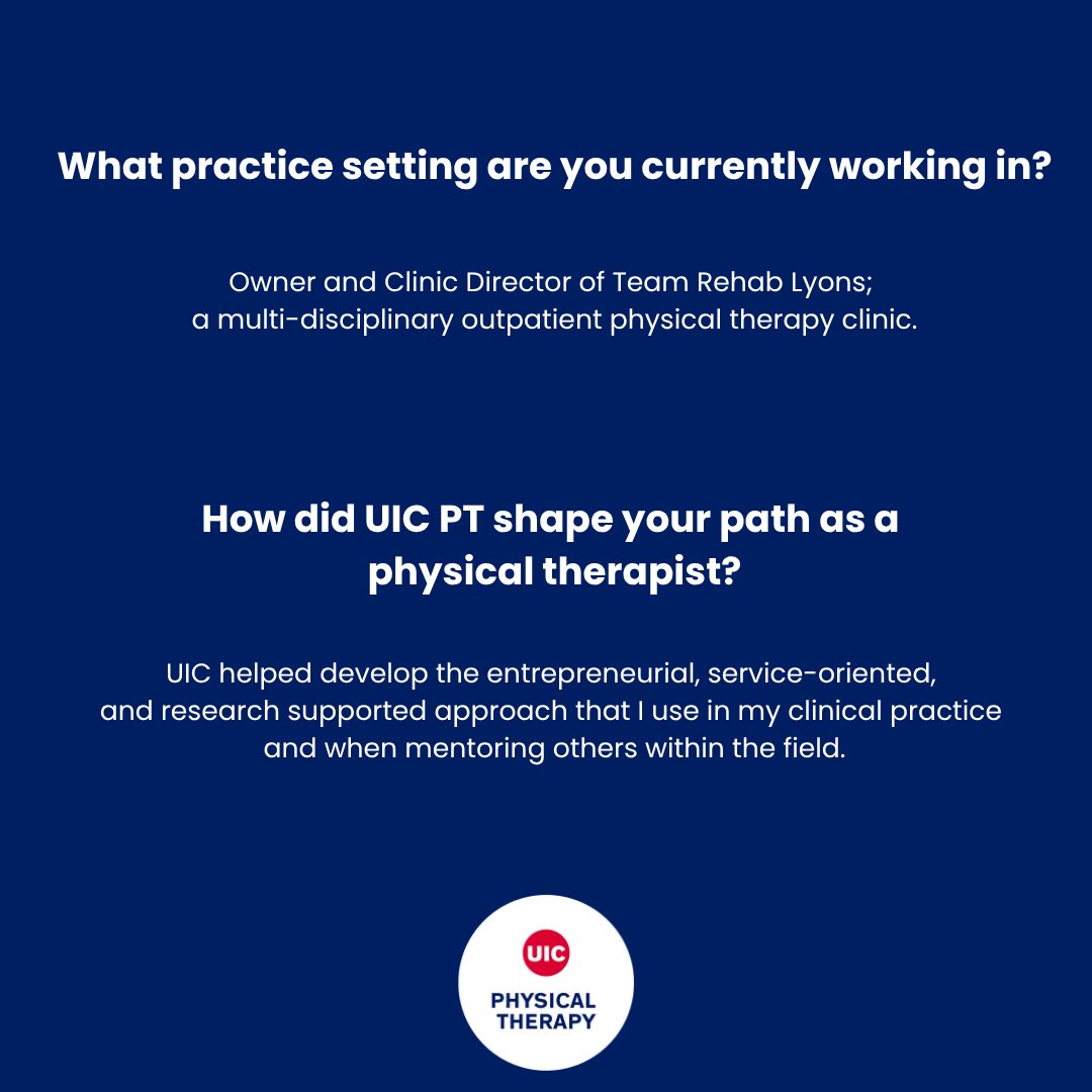UIC Department of Physical Therapy | Chicago IL