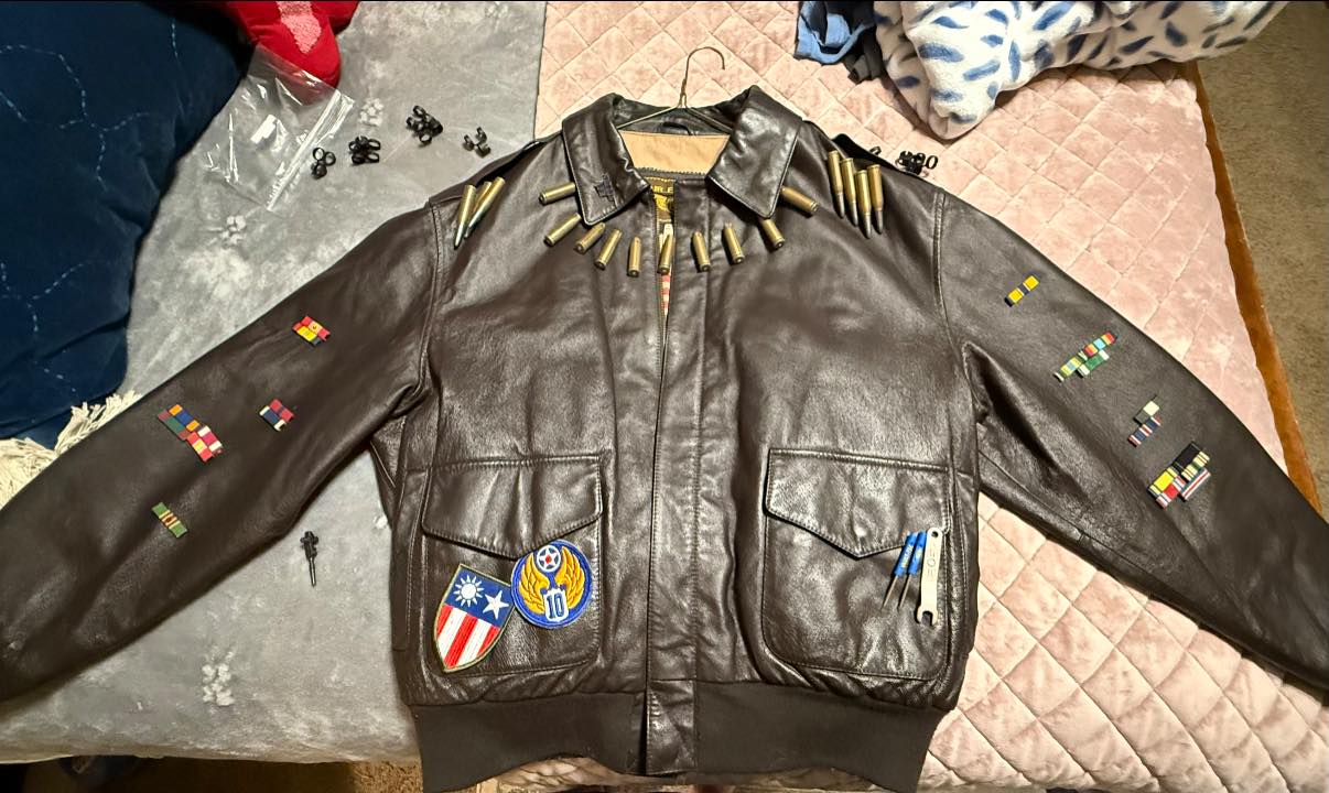 Customizing a Fallout-inspired leather jacket