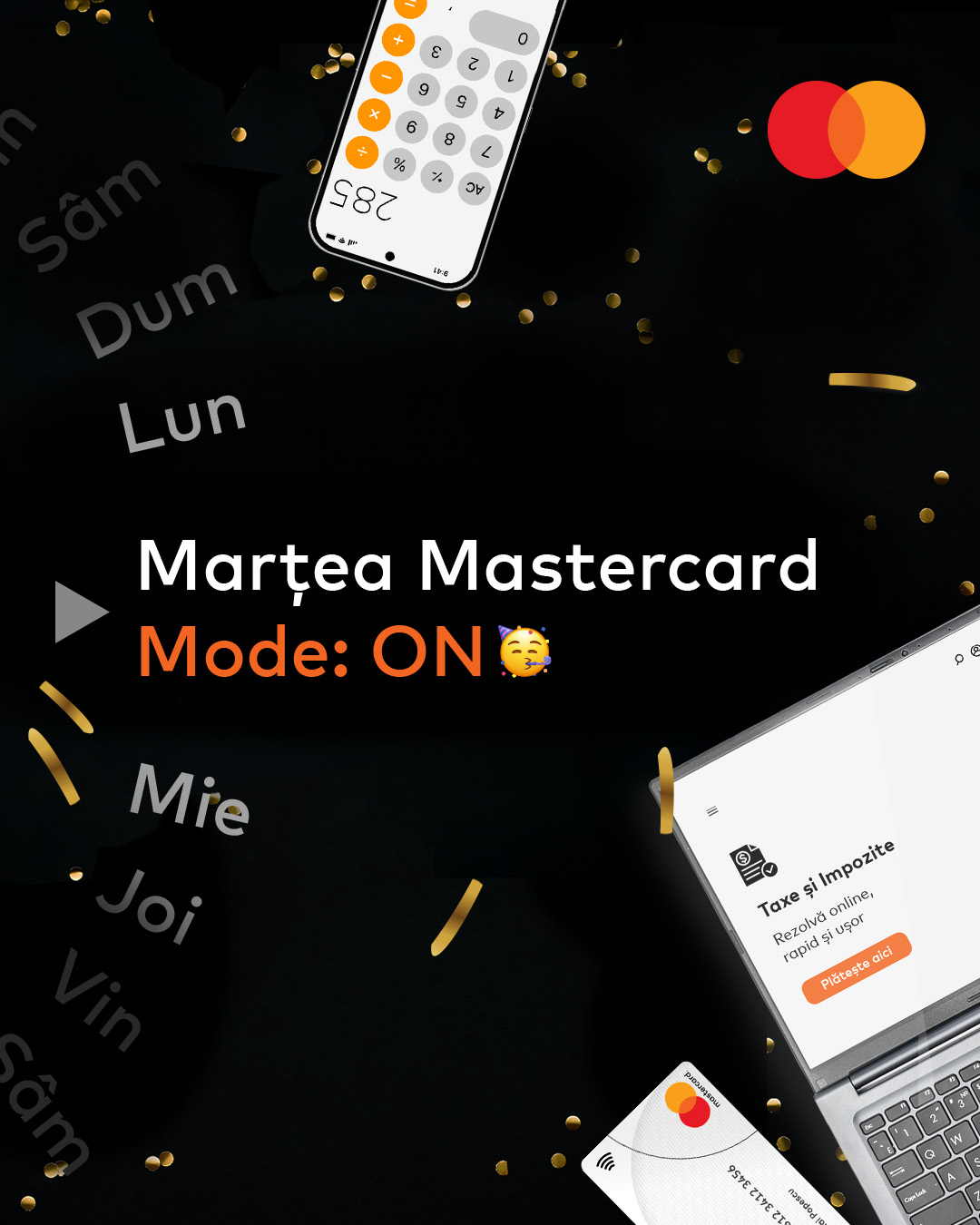 Mastercard - Azi este ziua dedicată exclusiv posesorilor de carduri ...