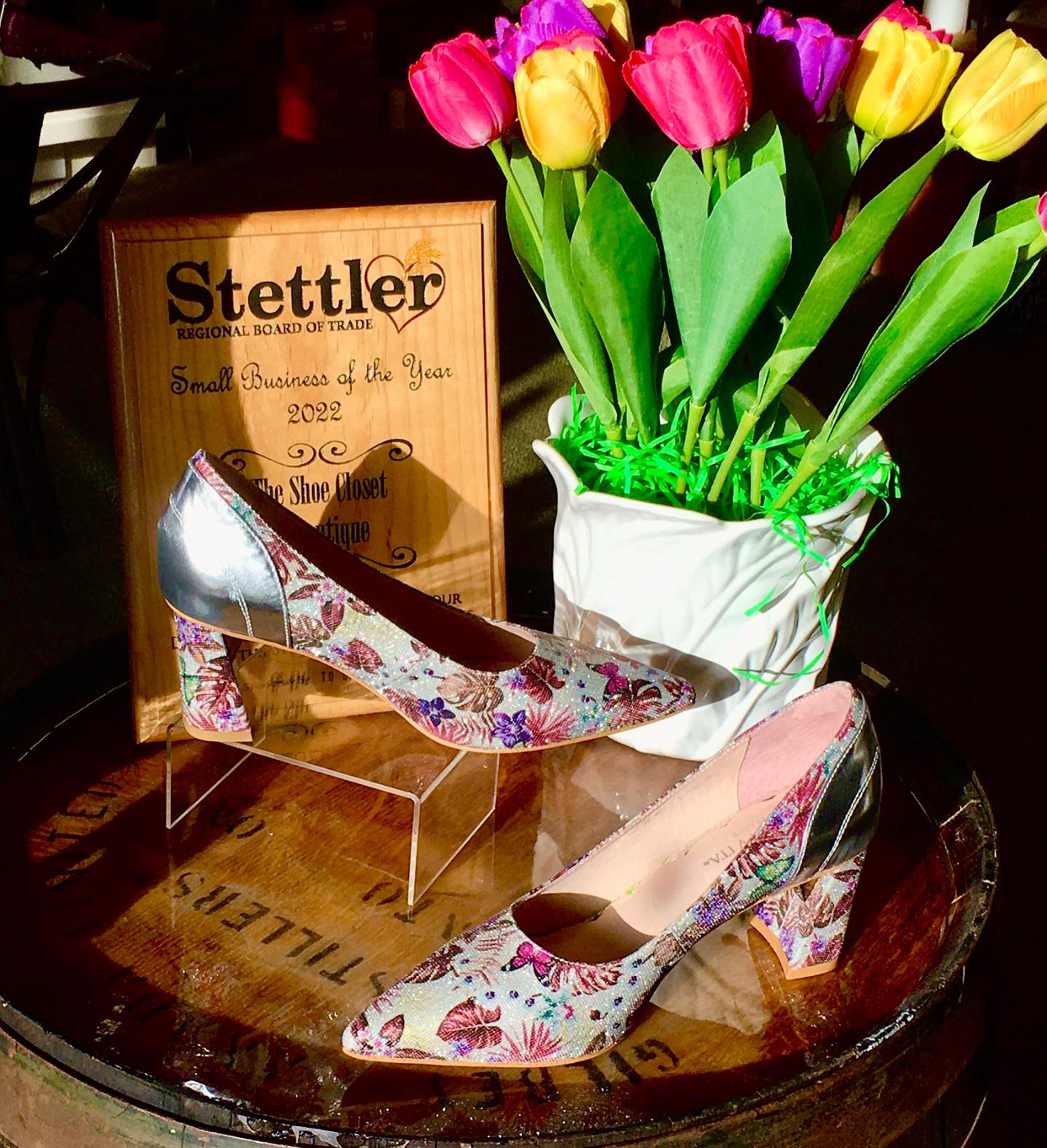 These shoes turn your feet into butterflies.