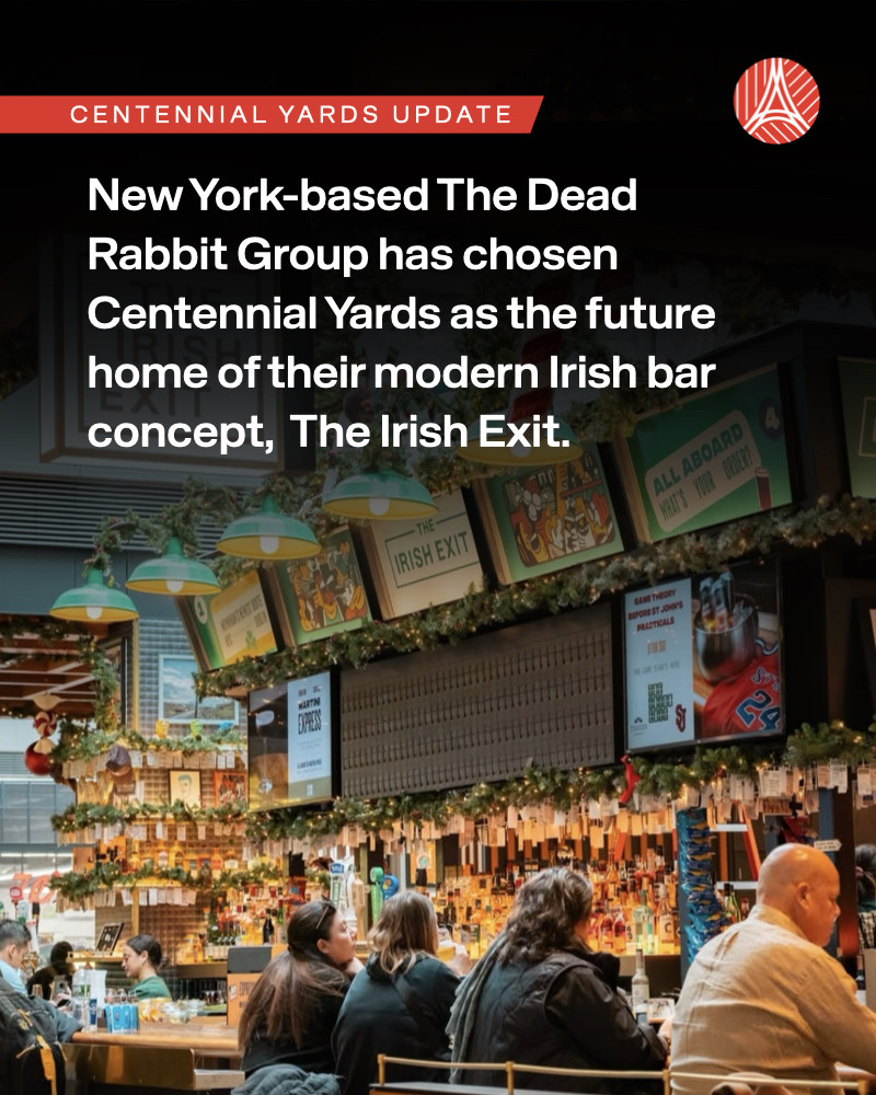☘️ IT’S OFFICIAL: The Irish Exit Pub is... - Centennial Yards | Facebook
