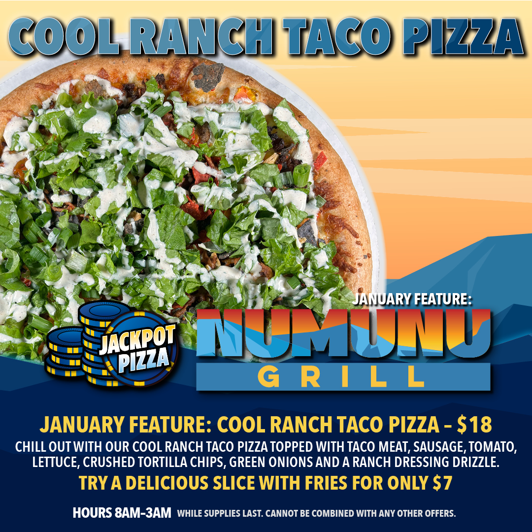 Comanche - 🌮 Cool Ranch Taco Pizza 🌮 January just got a whole lot ...