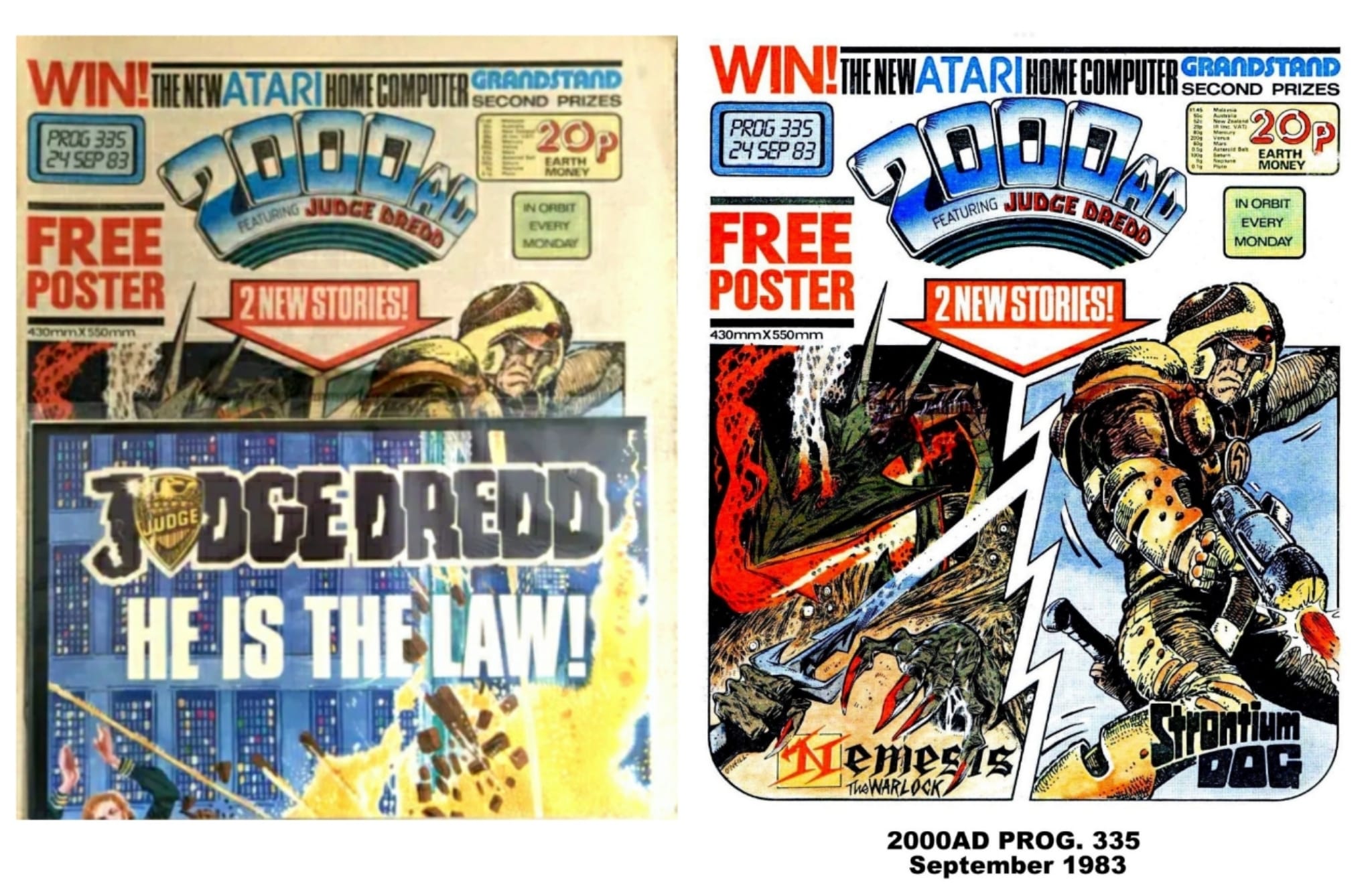 Strontium Dog fan recreates Johnny Alpha's classic 2000AD cover