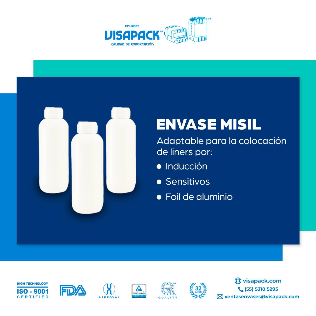 Envases - 👉 Además, sus tapas cuentan con sello de seguridad ...